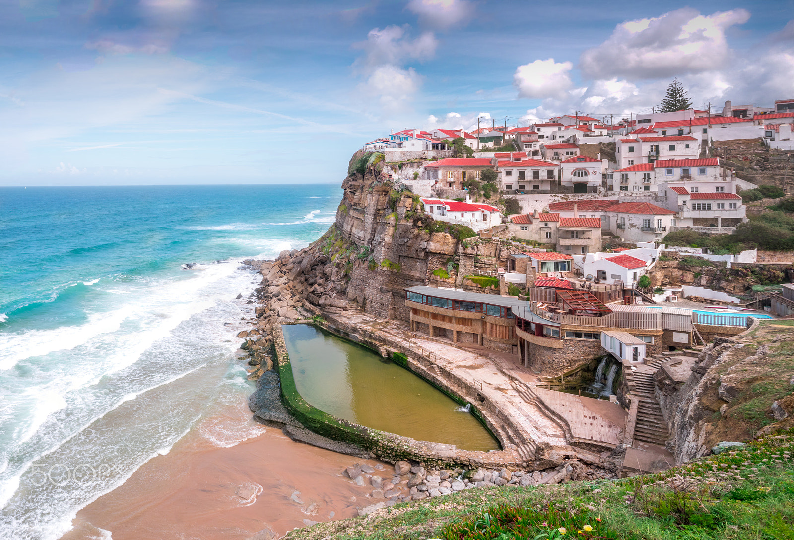 Panasonic Lumix DMC-GM1 + Panasonic Lumix G 20mm F1.7 ASPH sample photo. Azenhas do mar lorenzobernardi photography