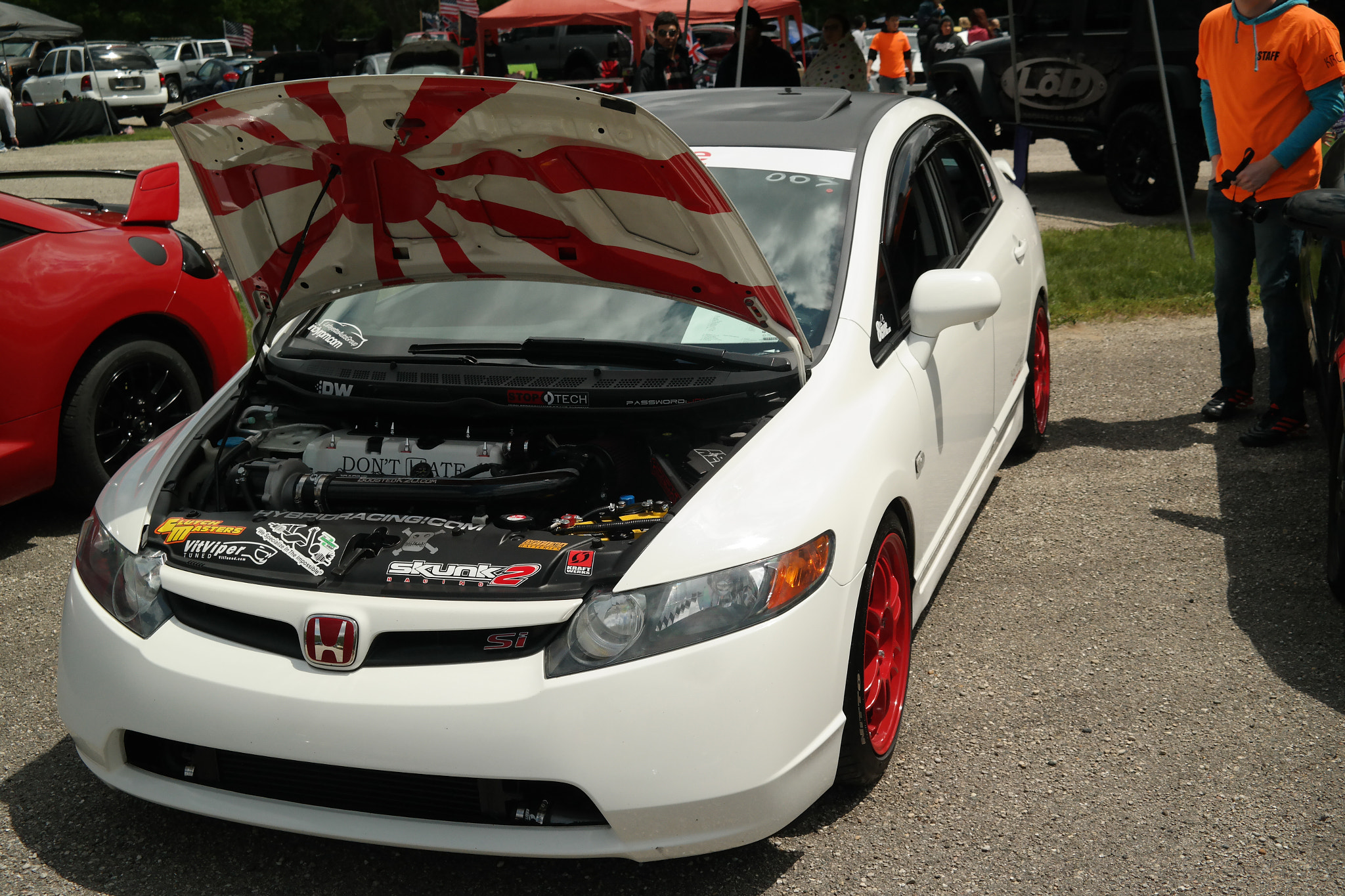NX 18-55mm F3.5-5.6 sample photo. "loud" honda photography