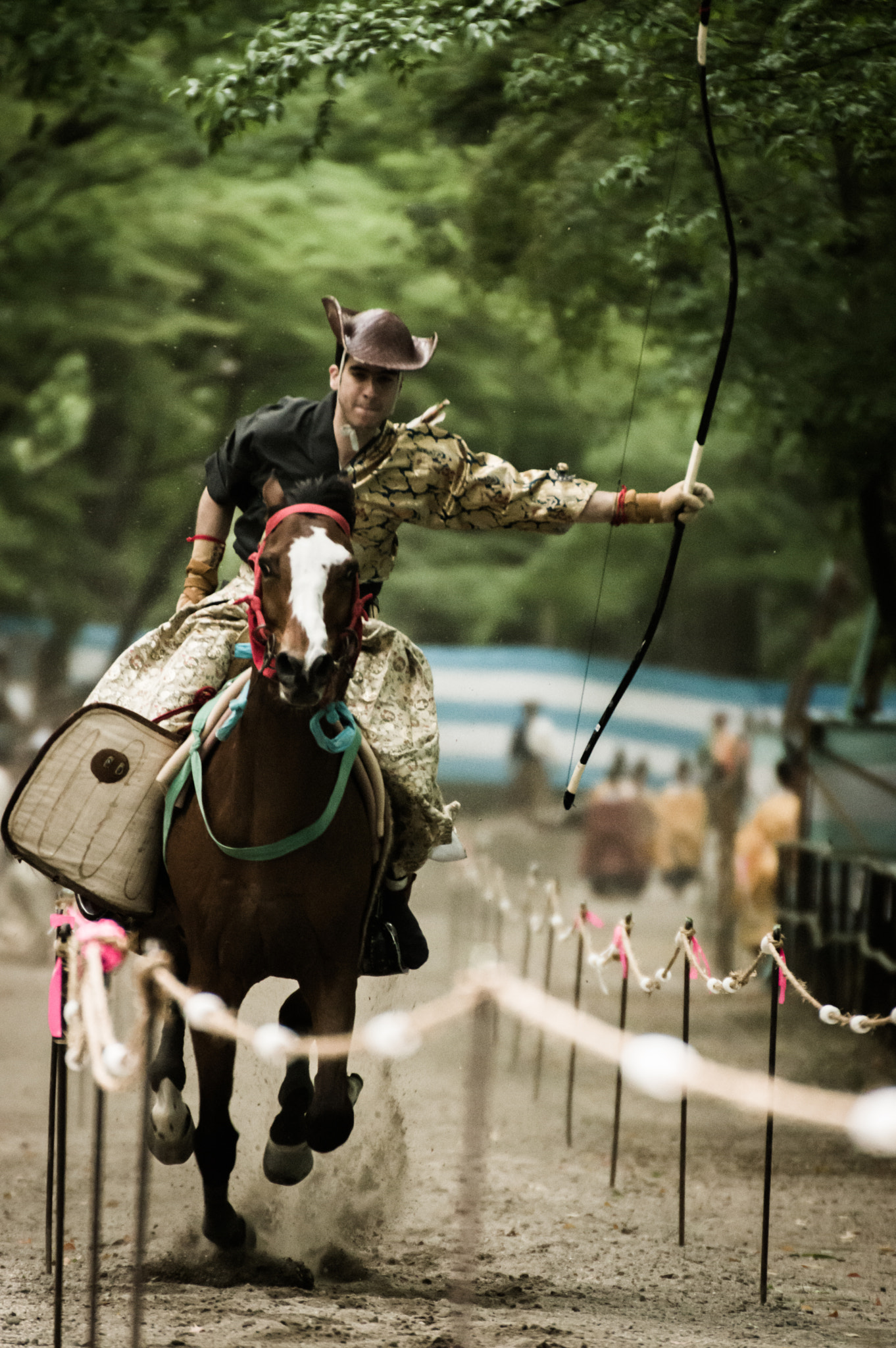 Sigma 50-500mm F4.5-6.3 DG OS HSM sample photo. Yabusame rider photography