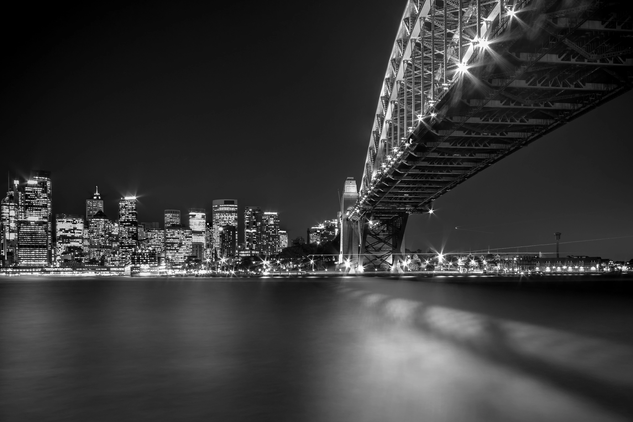 Sigma 10-20mm F4-5.6 EX DC HSM sample photo. Bridge in black photography