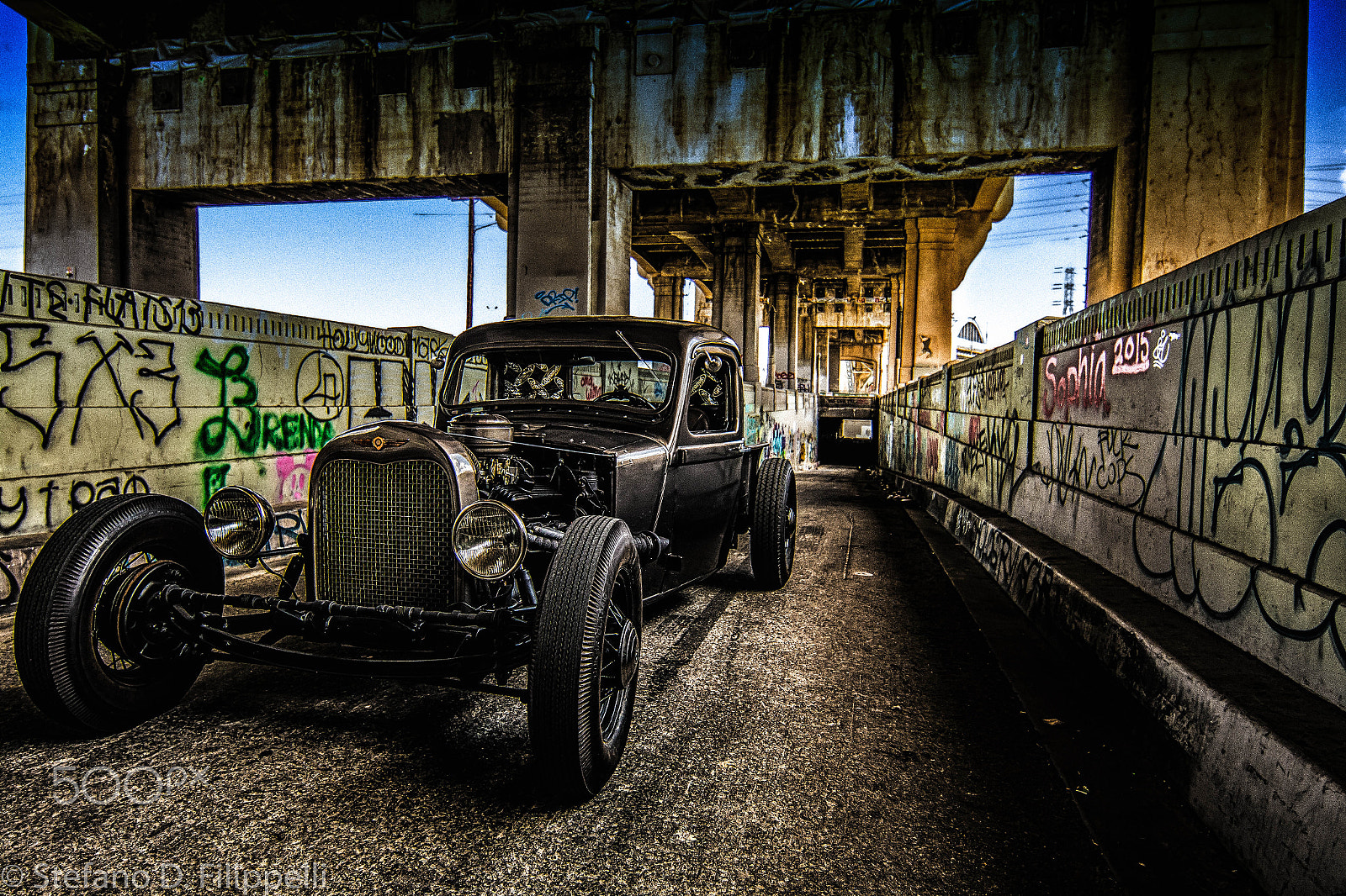 Canon EF 14mm F2.8L II USM sample photo. The rat rod photography