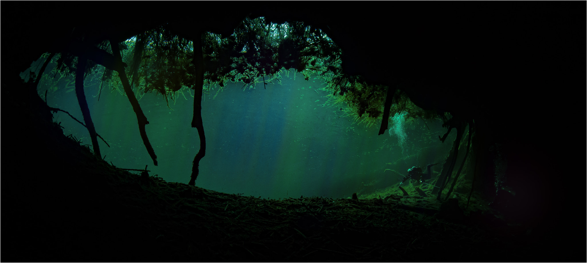 Nikon D800E + Sigma 15mm F2.8 EX DG Diagonal Fisheye sample photo. Exit from the cave photography