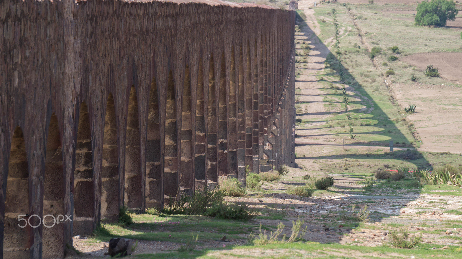Sony Alpha a3500 sample photo. Aqueduct of padre tembleque photography