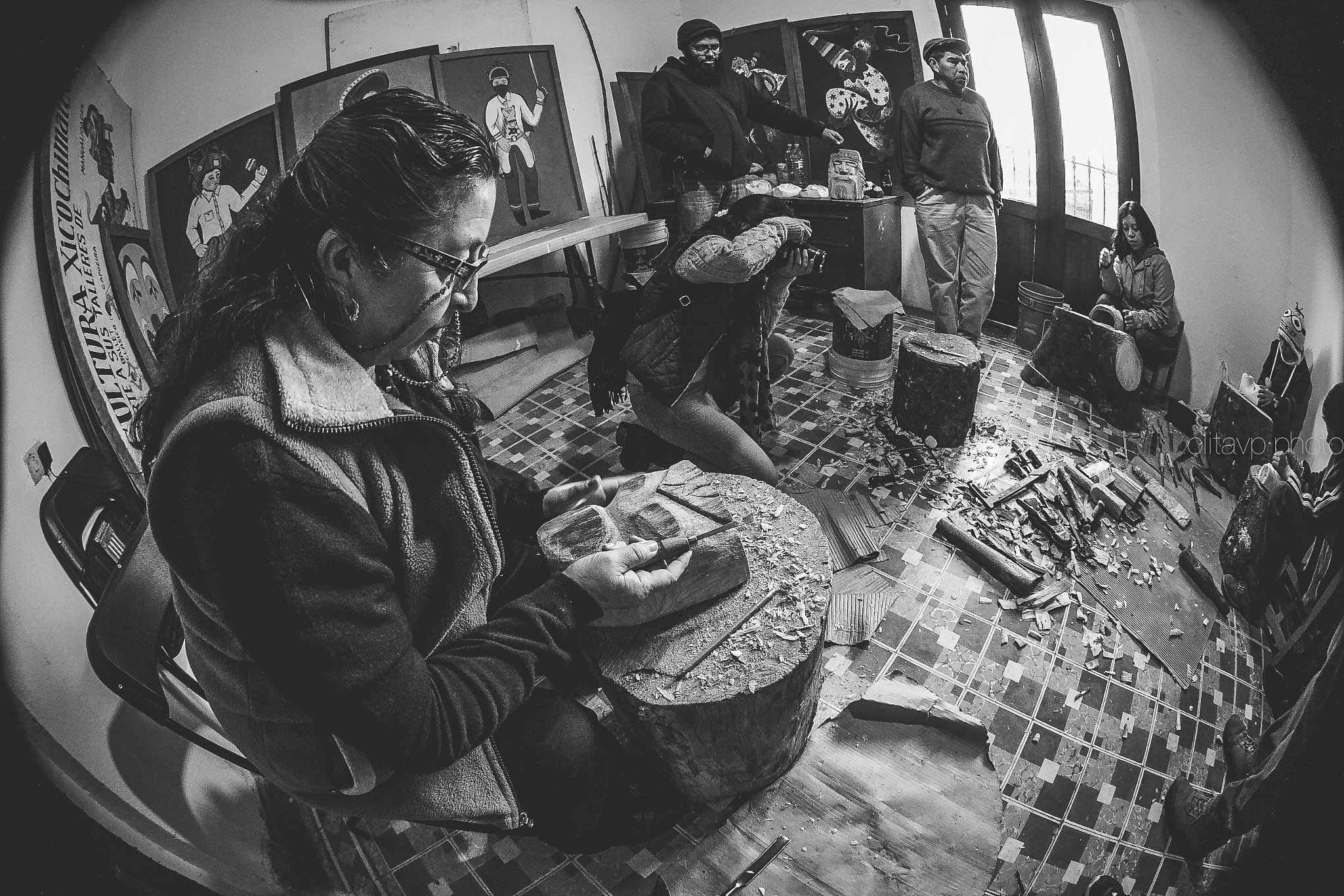 Canon EF 8-15mm F4L Fisheye USM sample photo. Máscaras xico photography