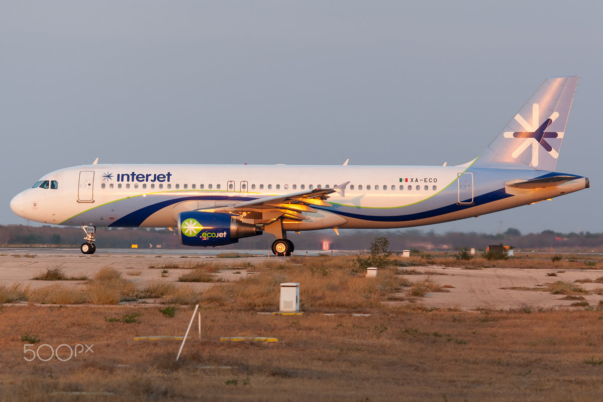 Canon EOS-1D Mark III sample photo. Interjet airbus a320-200 xa-eco mmmd 08may16 photography