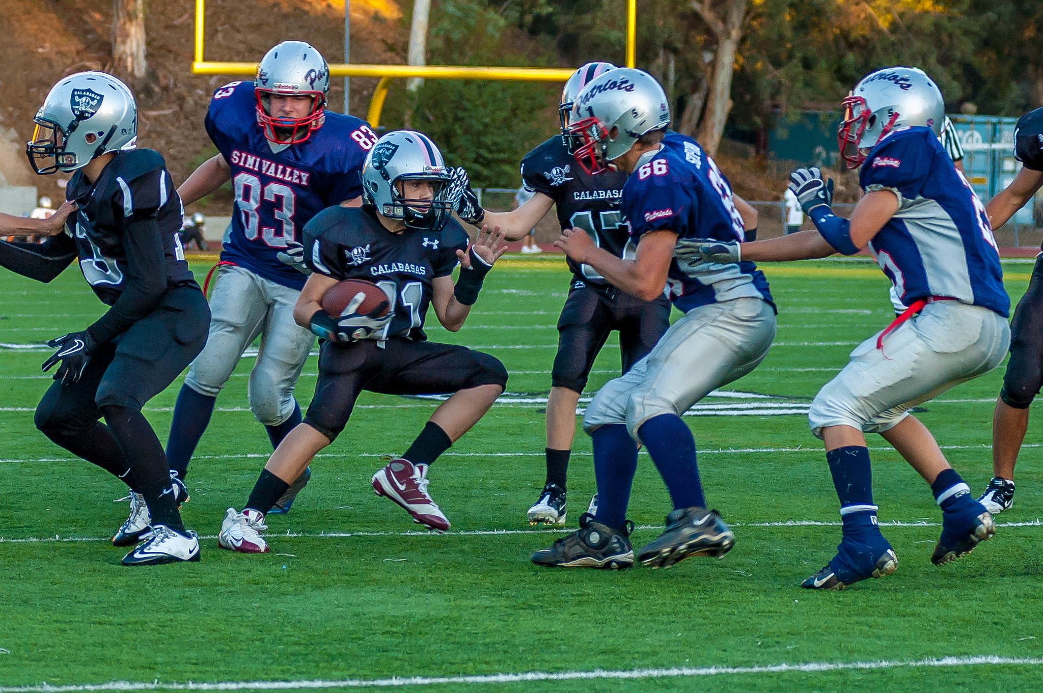 Nikon D70 sample photo. Run that ball photography