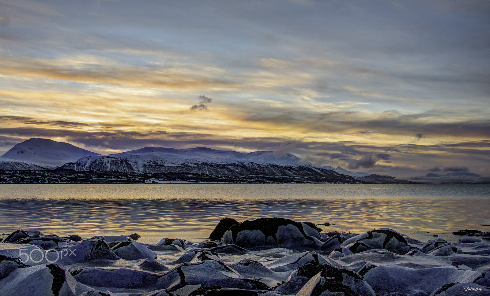 Sigma 18-200mm F3.5-6.3 II DC OS HSM sample photo. Sunrise in tromso photography