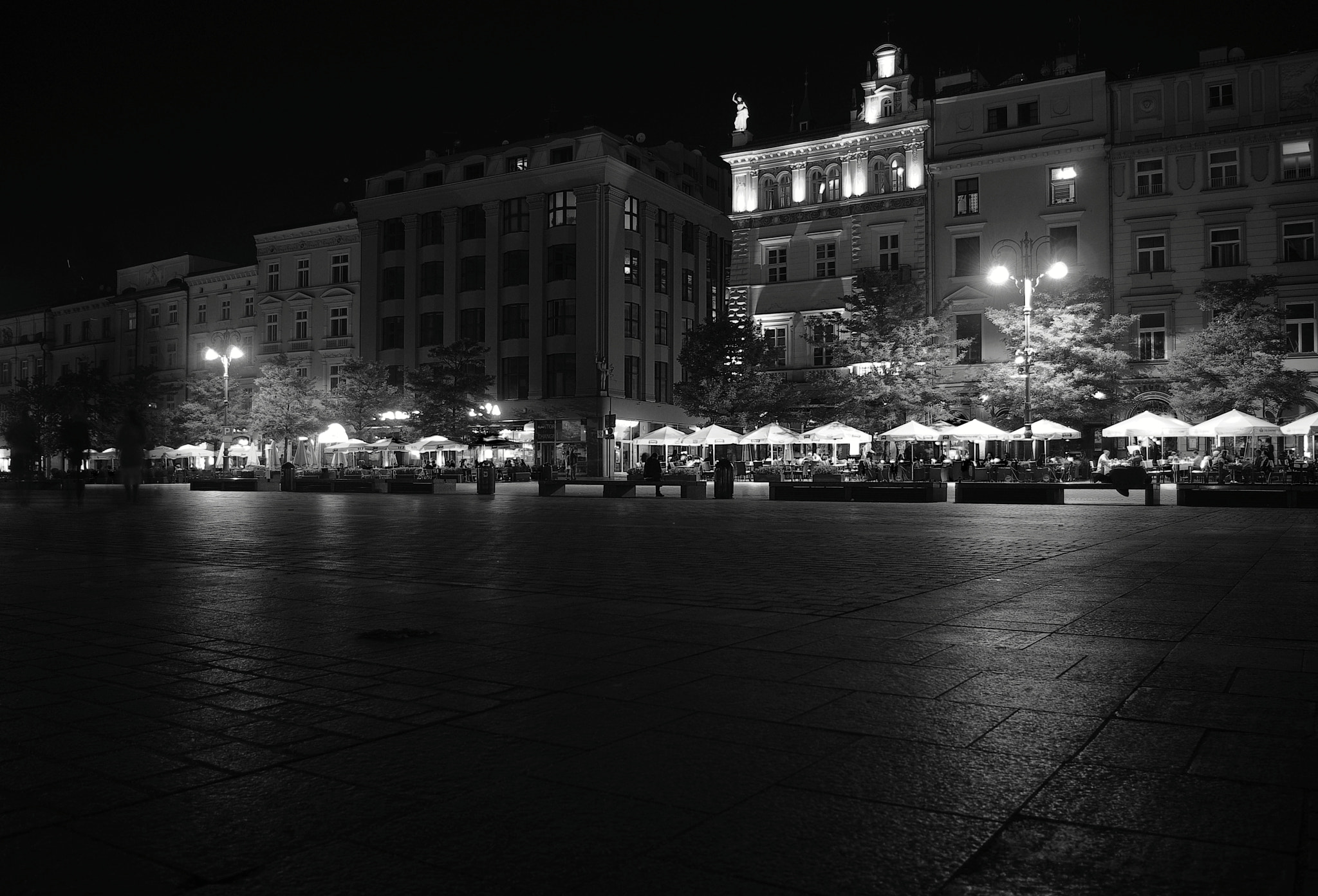 Pentax K200D sample photo. Rynek główny, kraków photography