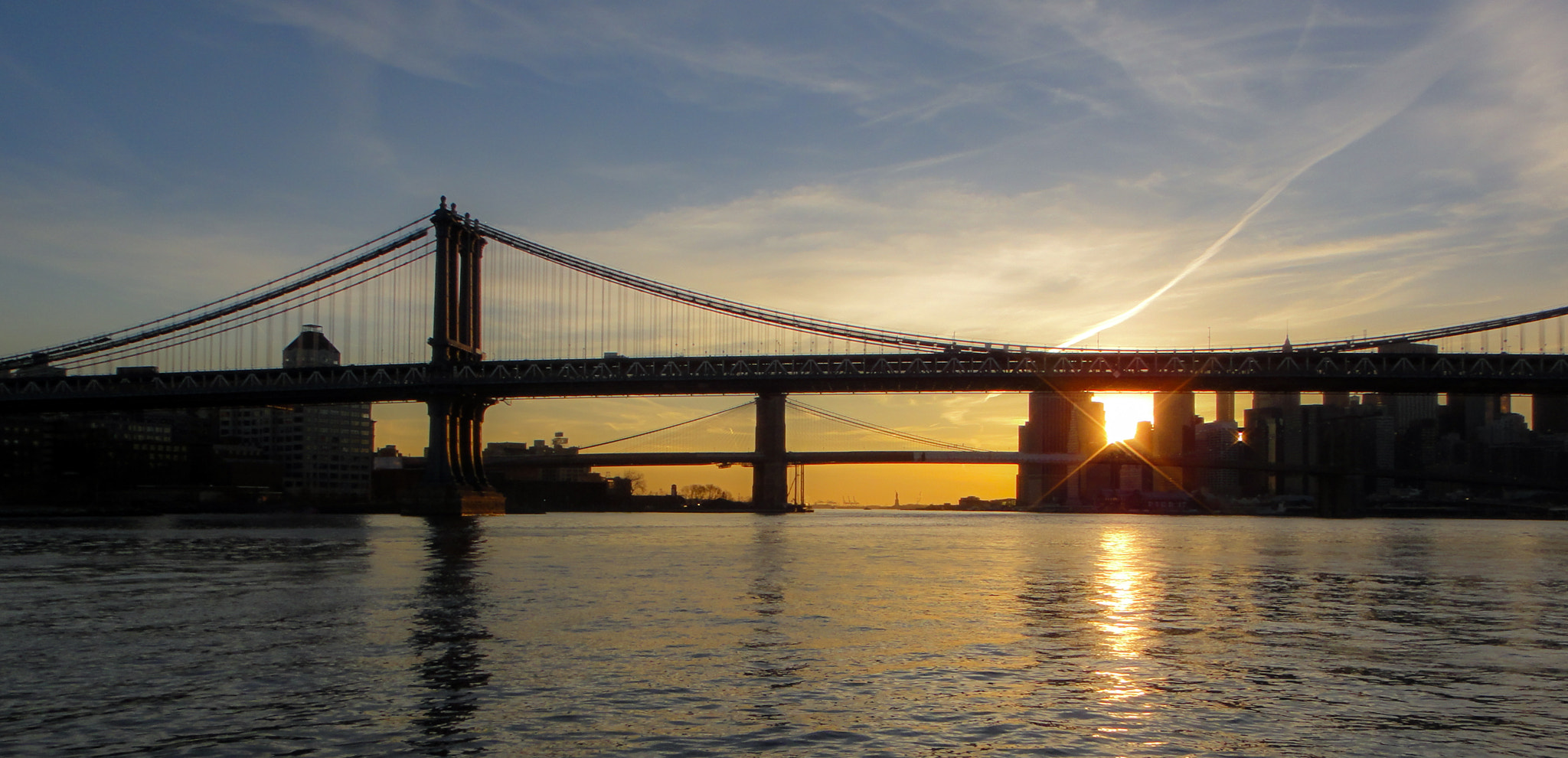 Sony DSC-TX7 sample photo. Sunset in new york photography