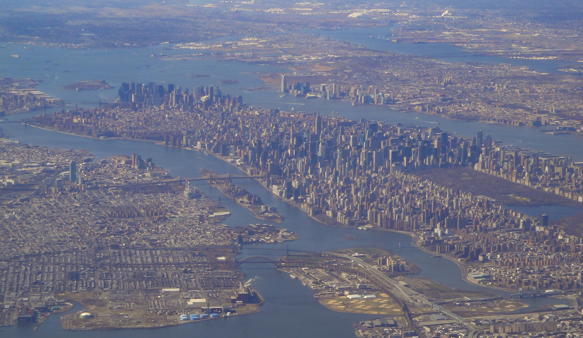 Sony DSC-TX7 sample photo. New york - bird's-eye view photography