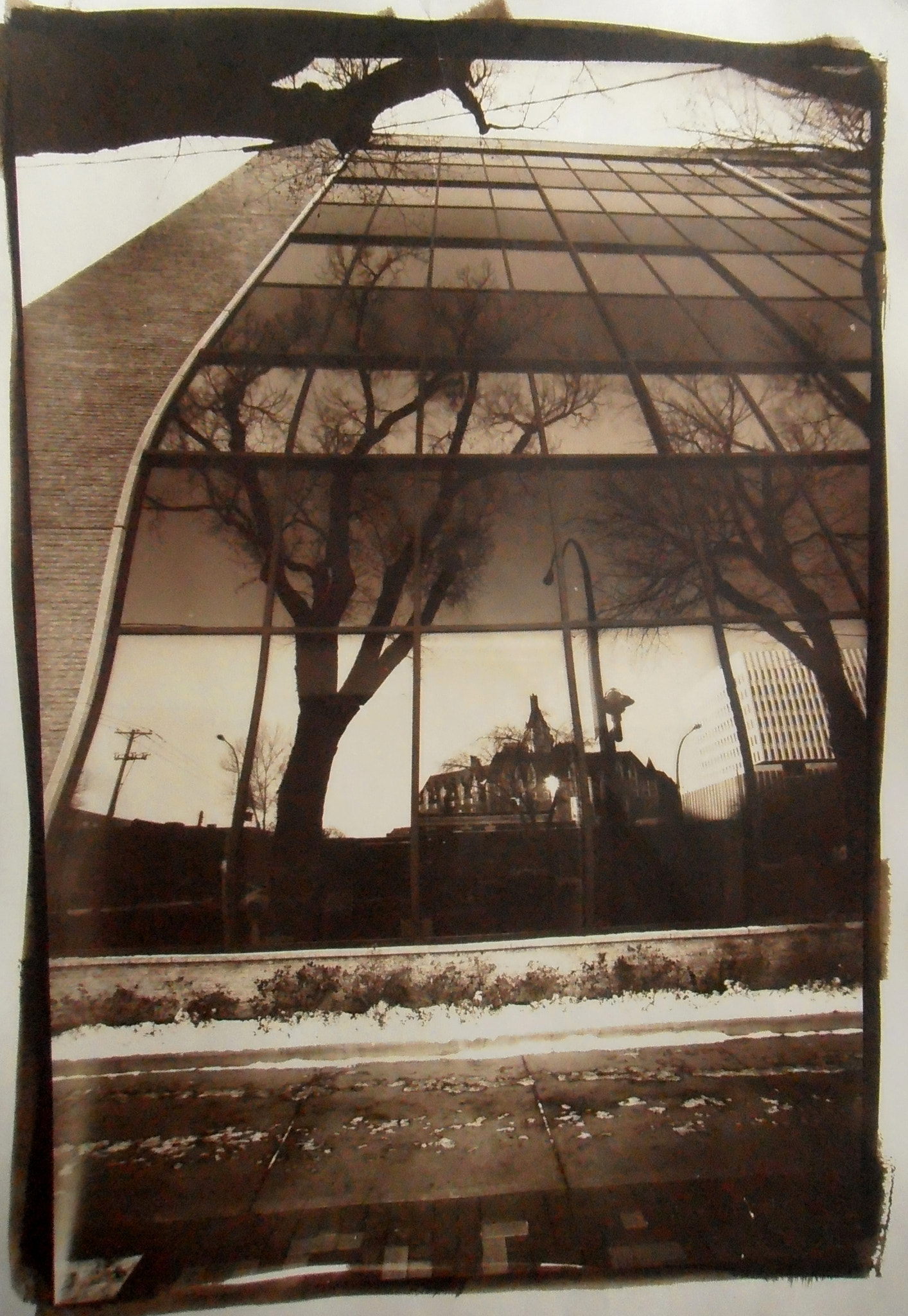 Olympus VR310,D720 sample photo. Bessborough in mirrors photography