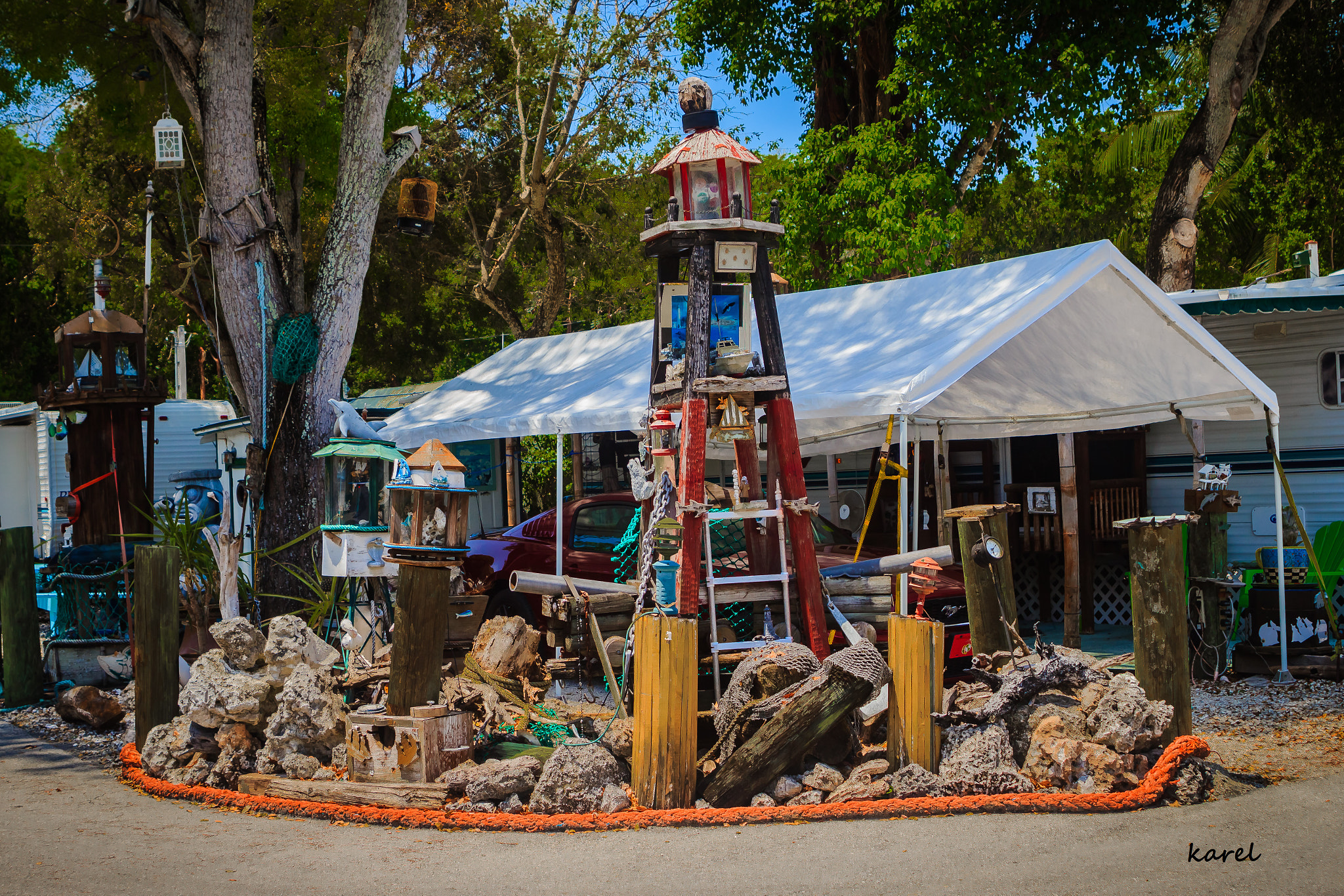 Canon EF 28-105mm f/3.5-4.5 USM sample photo. Calusa campground key largo photography