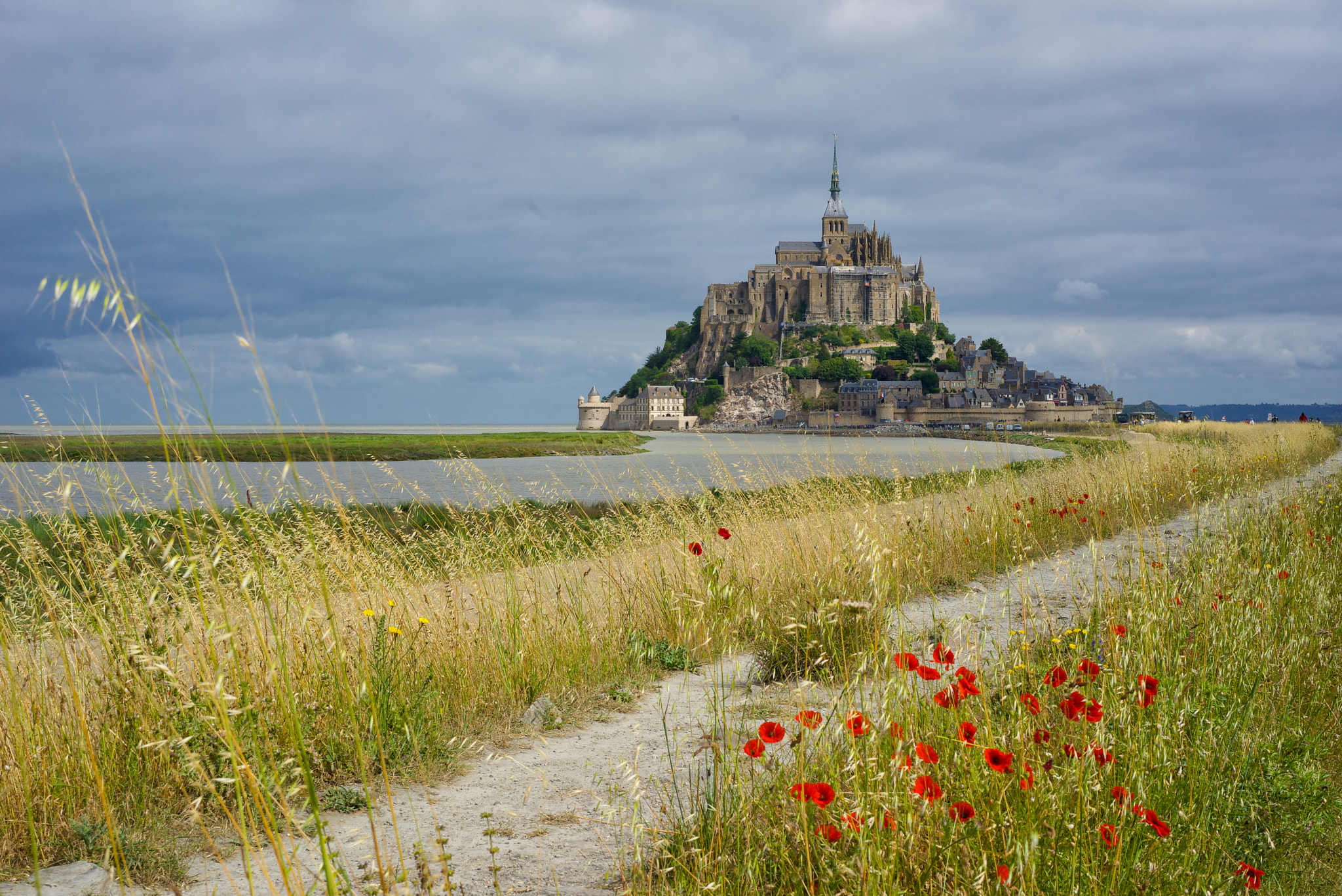 Sony a7R + Sony Sonnar T* FE 55mm F1.8 ZA sample photo. Le mont-saint-michel photography