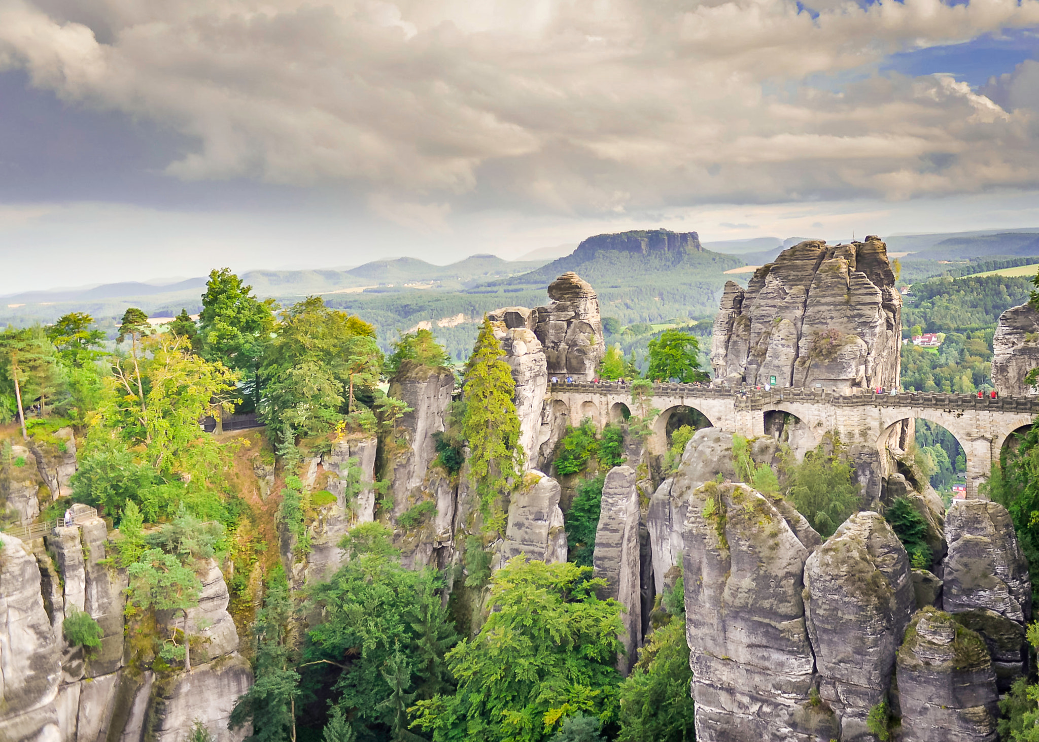 Nikon D600 + Nikon AF Nikkor 28mm F2.8D sample photo. Bastei photography