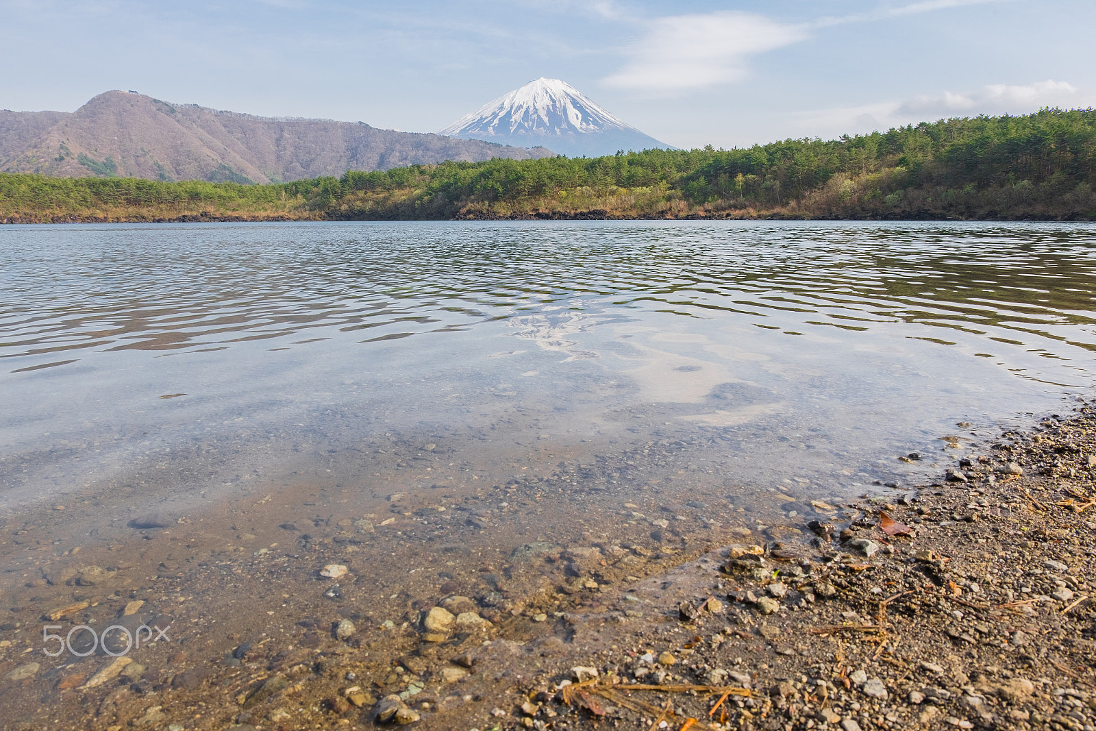 Fujifilm XC 16-50mm F3.5-5.6 OIS II sample photo. Mount fuji at lake saiko photography