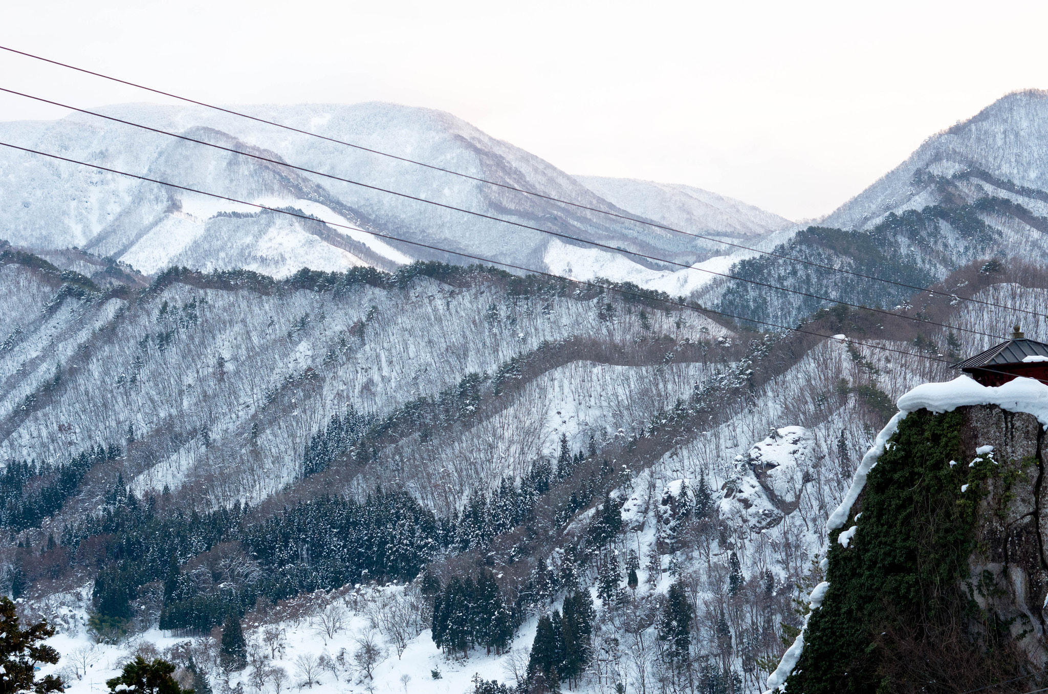 Pentax smc DA 50mm F1.8 sample photo. The winter mountain in japan photography
