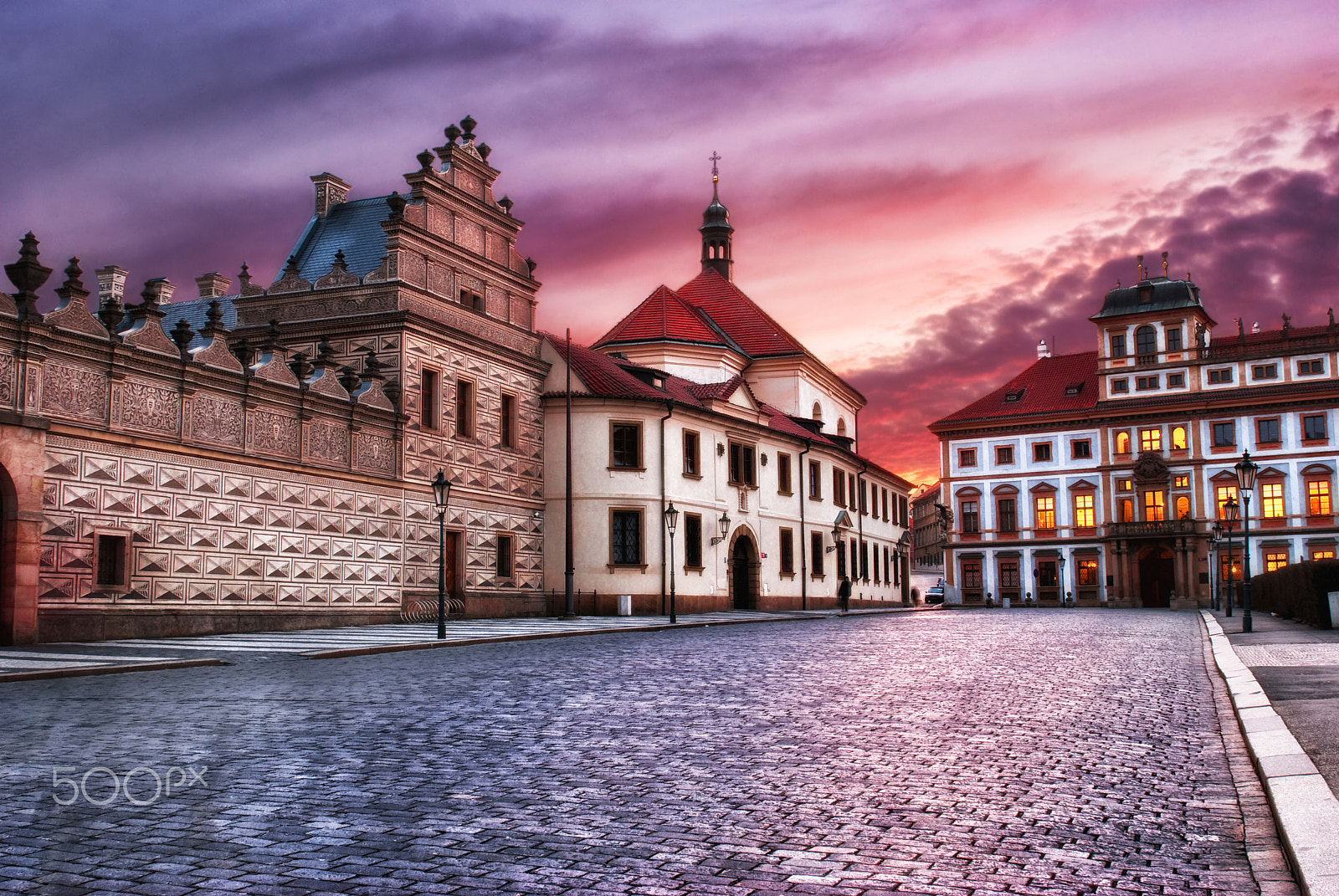 Nikon D80 sample photo. Street of prague, czech republic photography