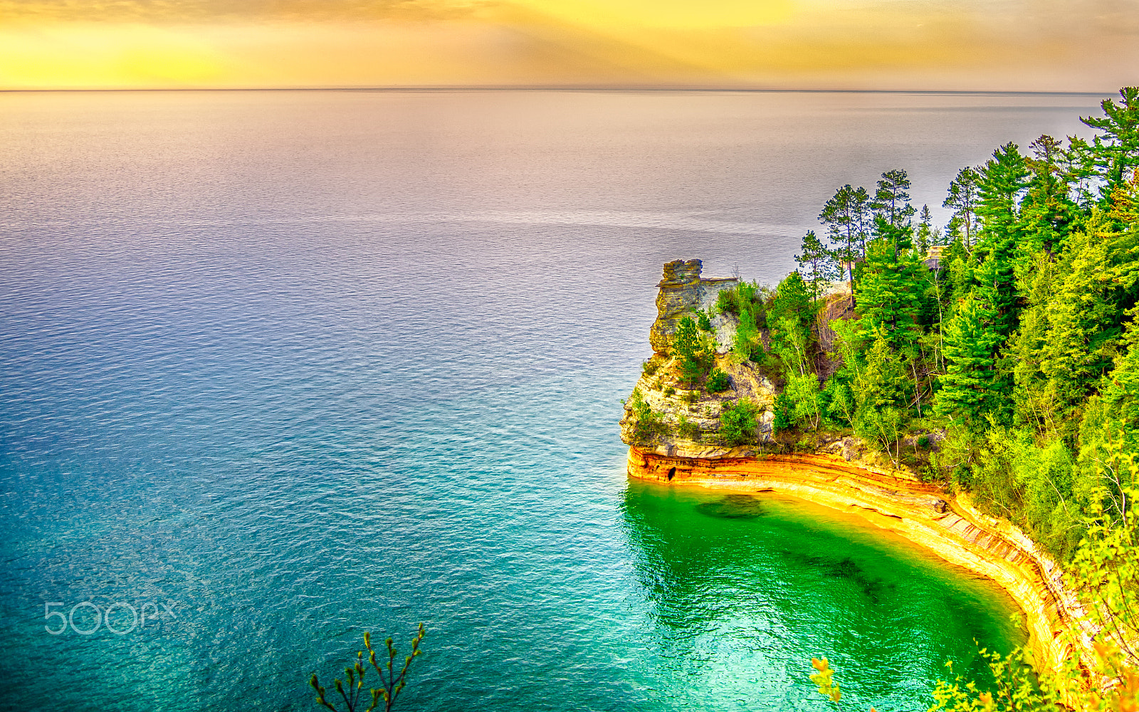 AF Zoom-Nikkor 28-80mm f/3.3-5.6G sample photo. Miners castle sunset photography