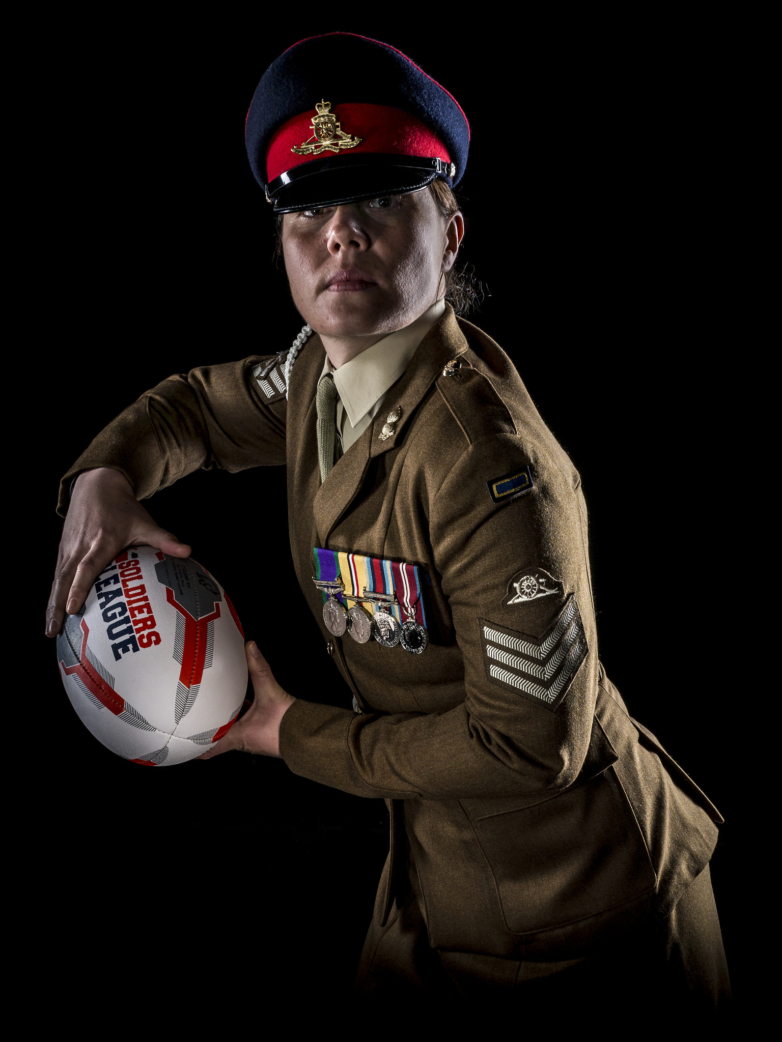 Sony Planar T* 50mm F1.4 ZA SSM sample photo. Army - ladies rugby team promo photography