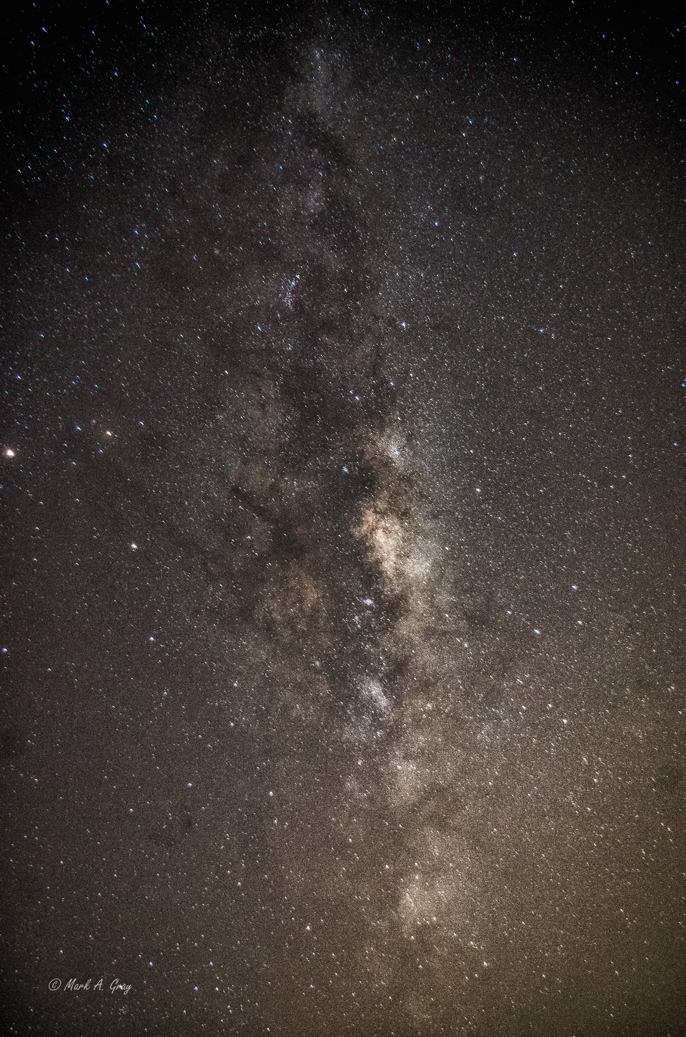 Pentax K-01 sample photo. Milky way photography