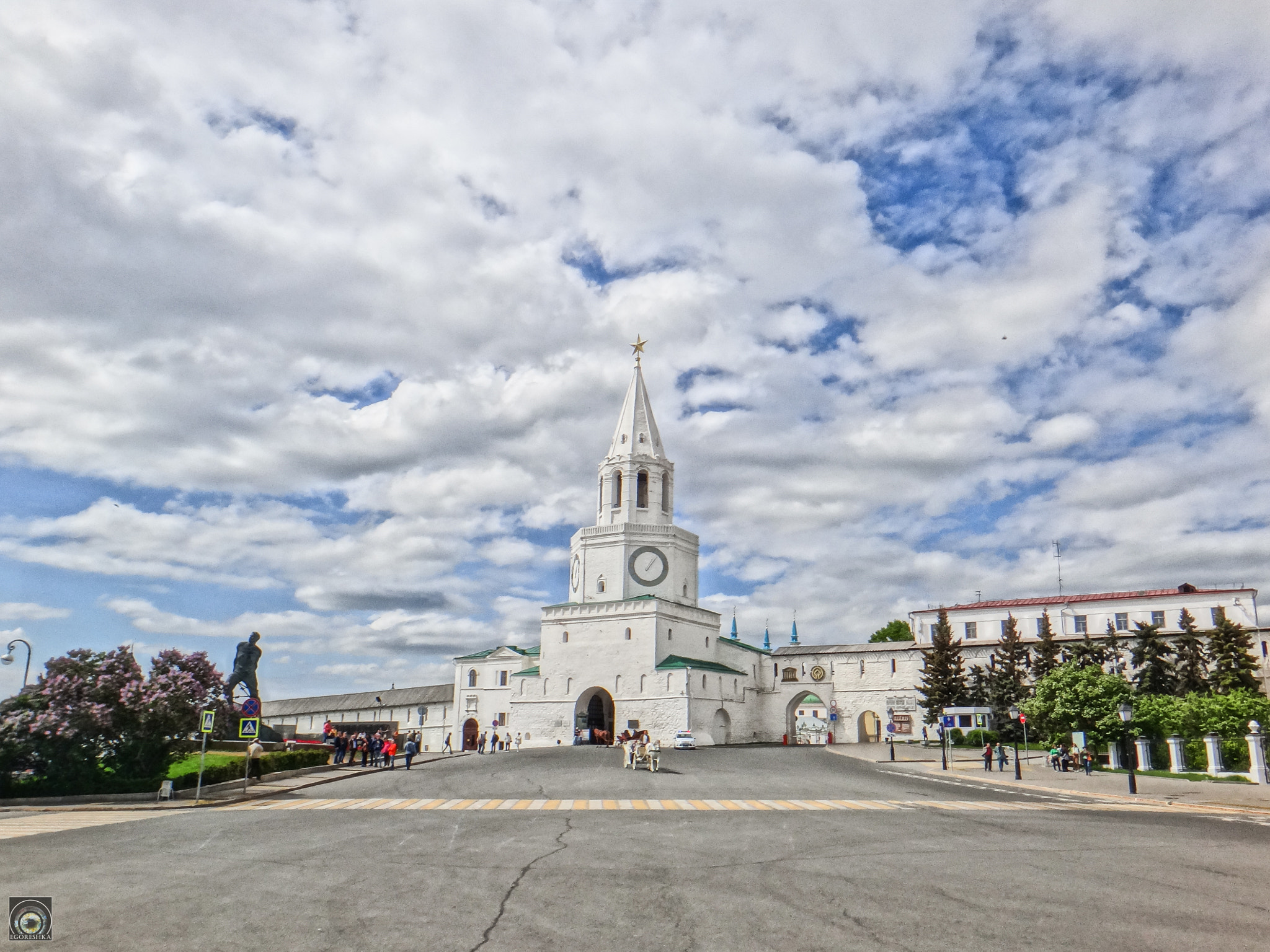 Sony DSC-TX20 sample photo. Kazan kremlin photography