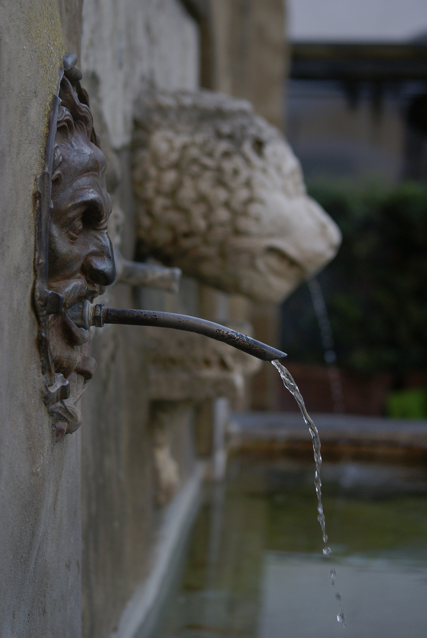 Sony Alpha DSLR-A200 + Sigma 70-300mm F4-5.6 DL Macro sample photo. Pitigliano fontana delle sette cannelle photography