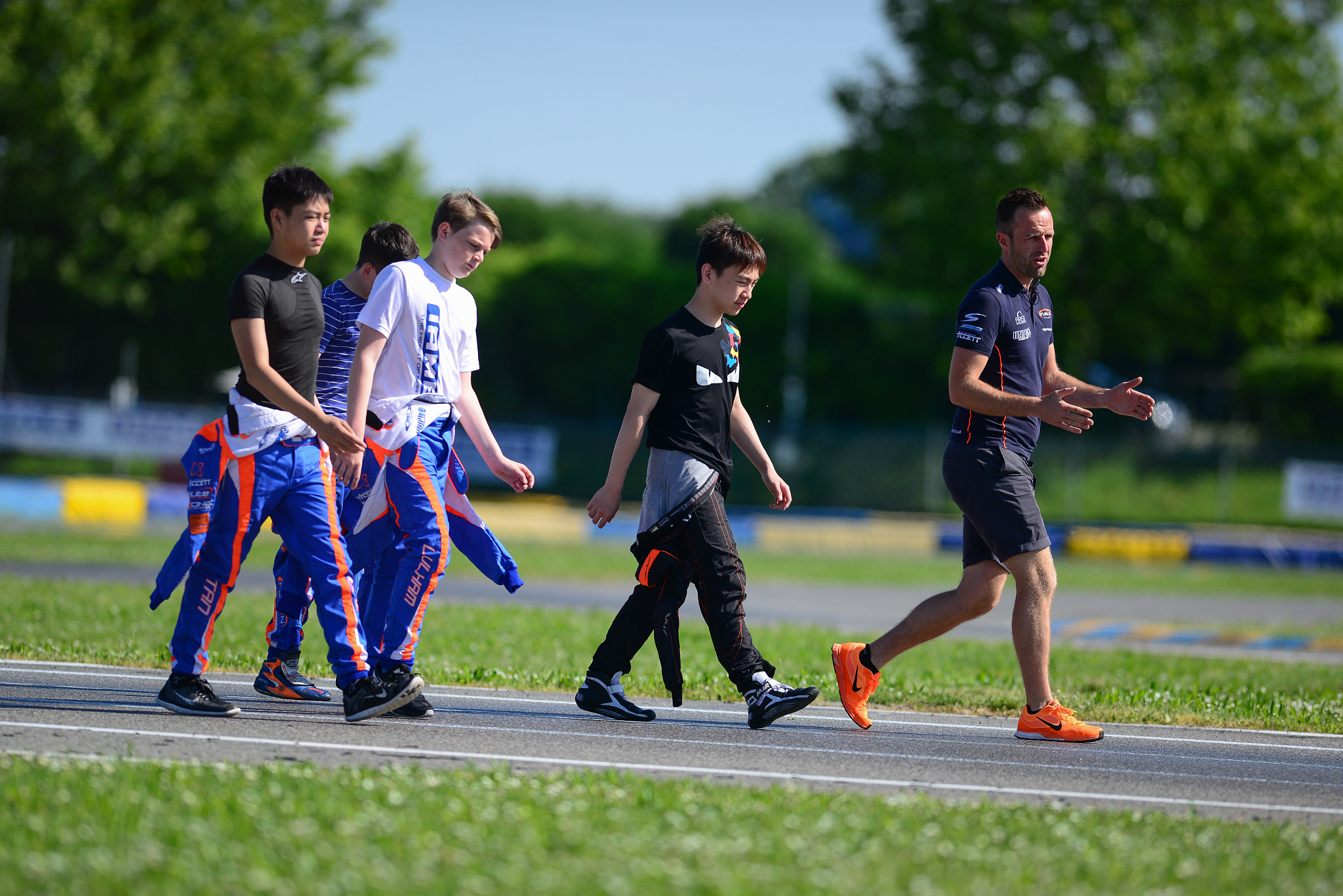 Nikon D610 + Nikon AF-S Nikkor 300mm F2.8G ED-IF VR sample photo. Karting photography