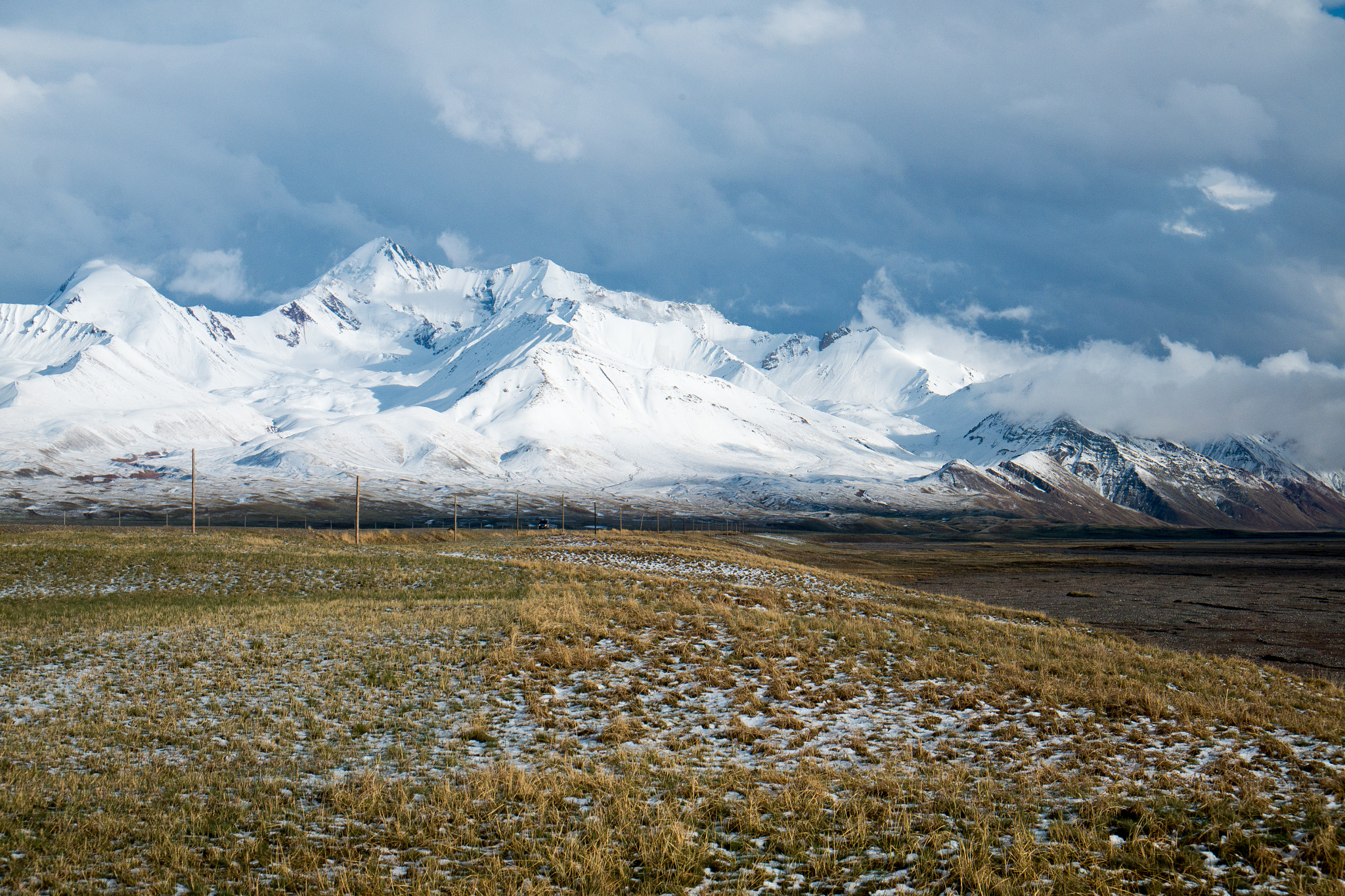 Fujifilm X-A1 + Fujifilm XF 18-55mm F2.8-4 R LM OIS sample photo. Kyrgyzstan mountains photography