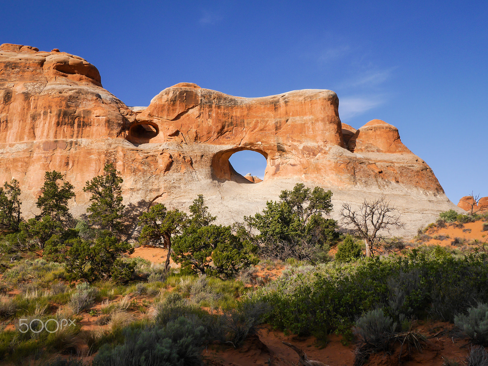 LUMIX G VARIO PZ 14-42/F3.5-5.6 sample photo. Arches national park photography