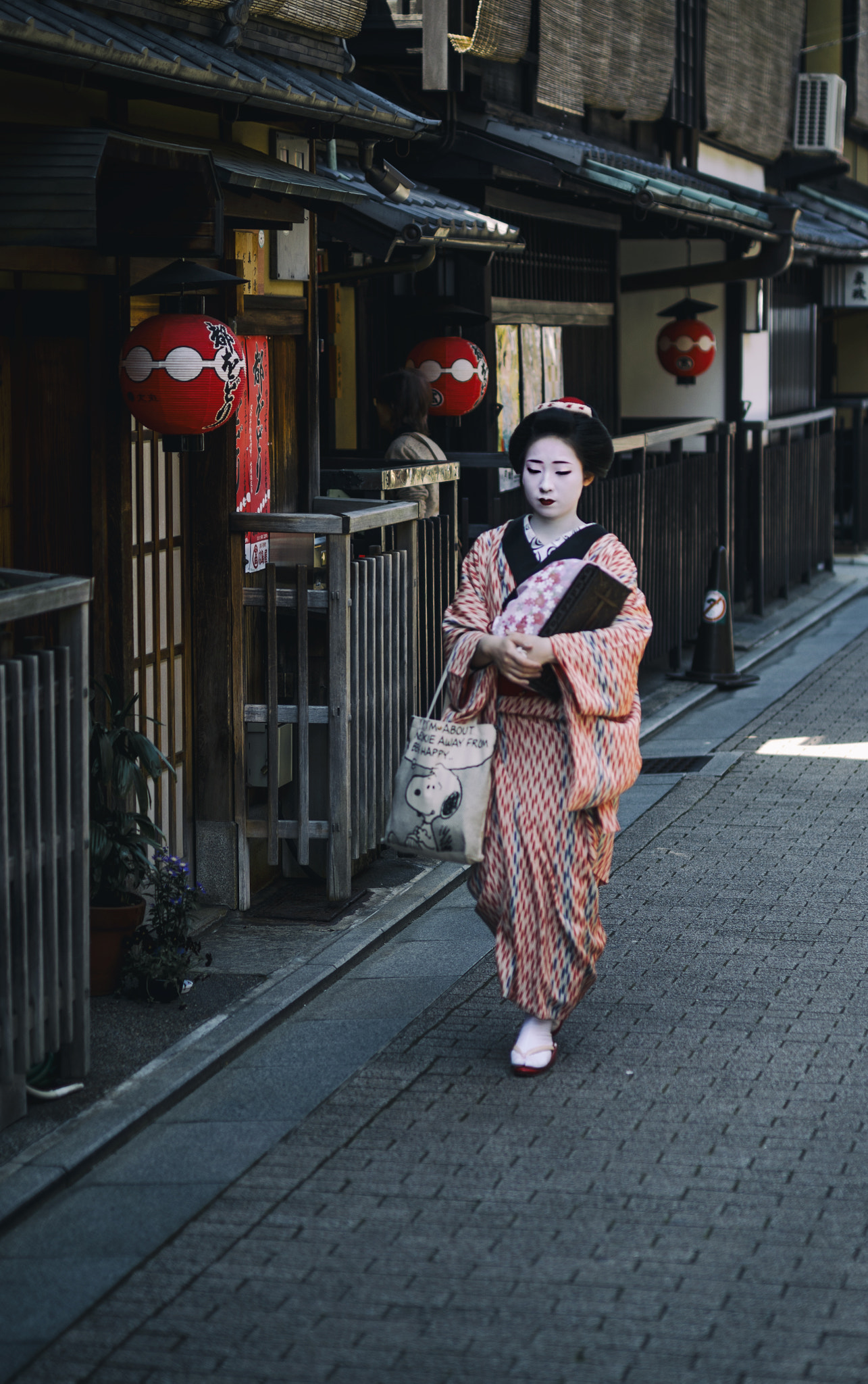 Nikon D7000 + Sigma 50mm F1.4 DG HSM Art sample photo. Streets of kyoto photography