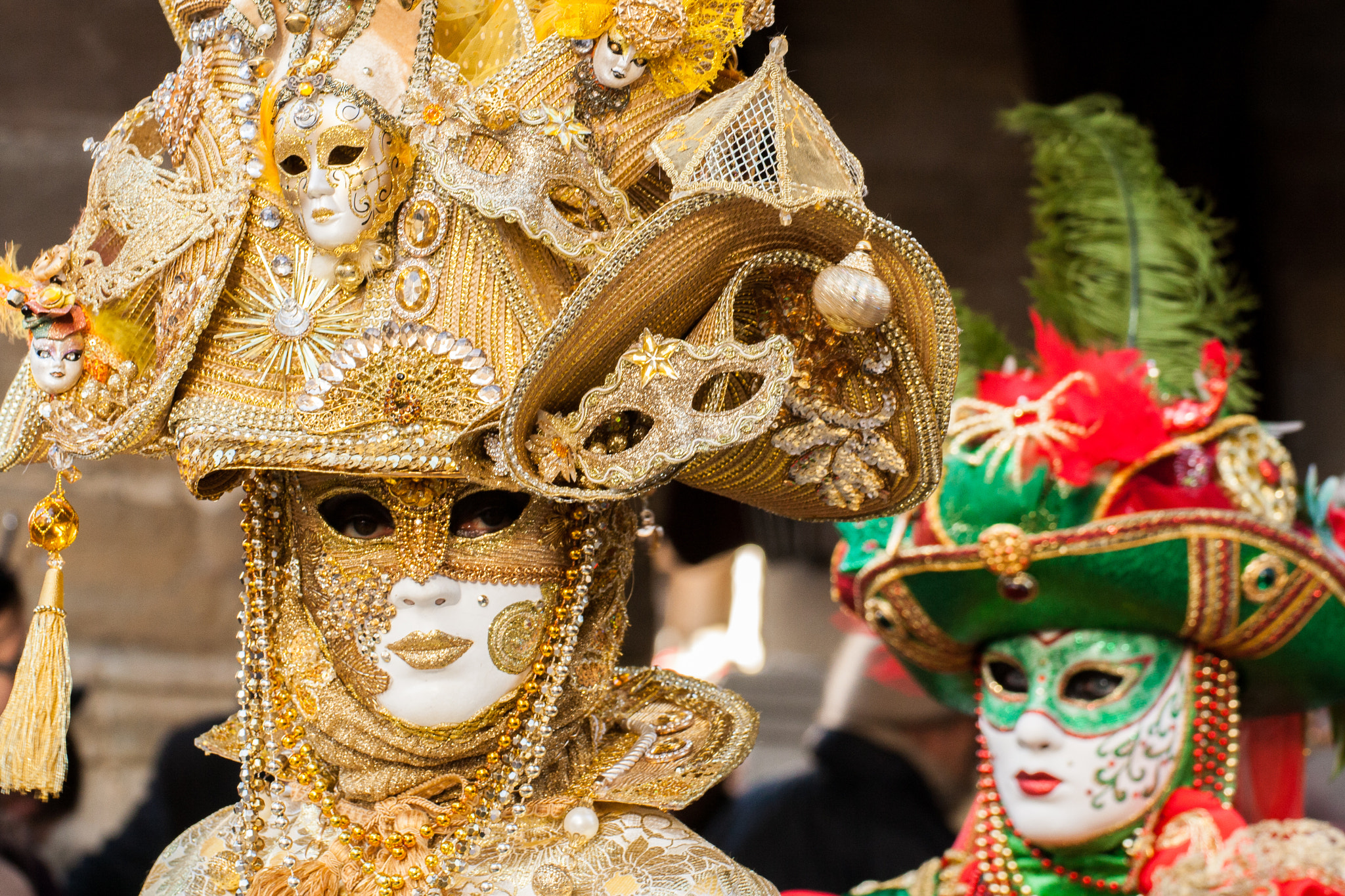 Canon EOS 1000D (EOS Digital Rebel XS / EOS Kiss F) sample photo. Venitian masks photography