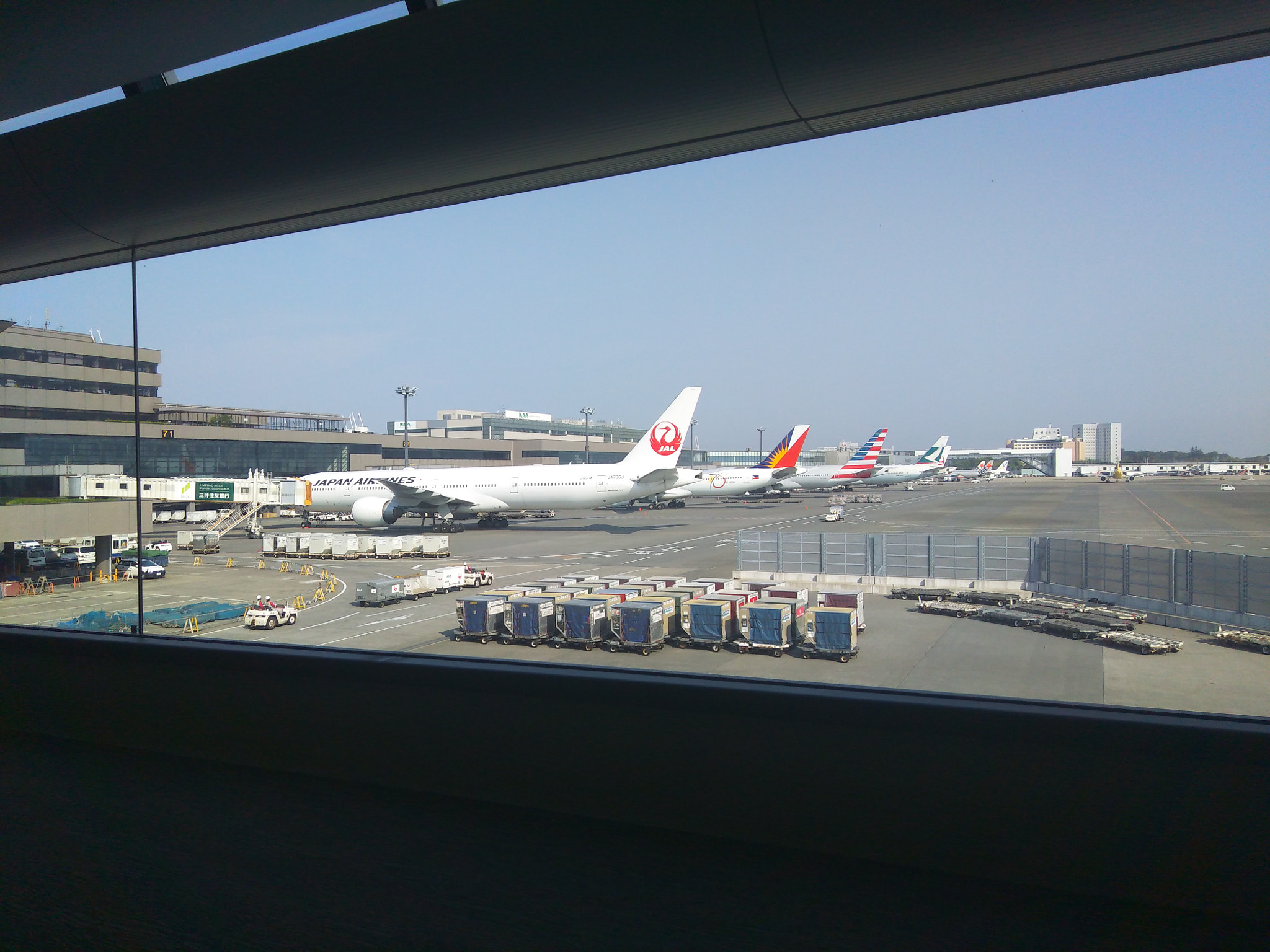 ZTE N939SC sample photo. Narita airport photography