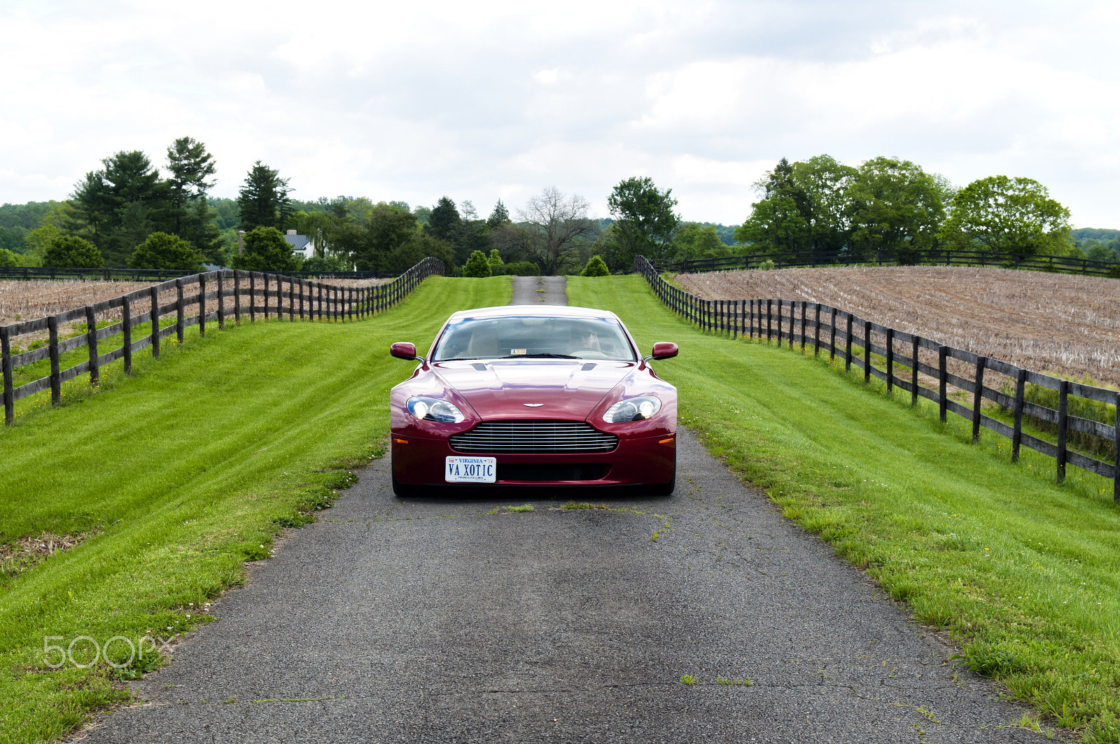 Sigma 17-50mm F2.8 EX DC OS HSM sample photo. Aston martin vantage photography