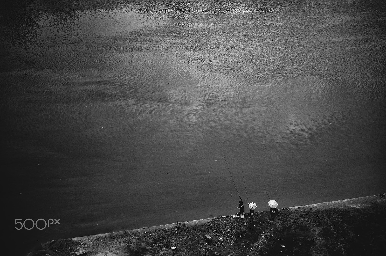 Pentax K-5 IIs sample photo. Street488#fishing is not fishing, catch the lonely photography