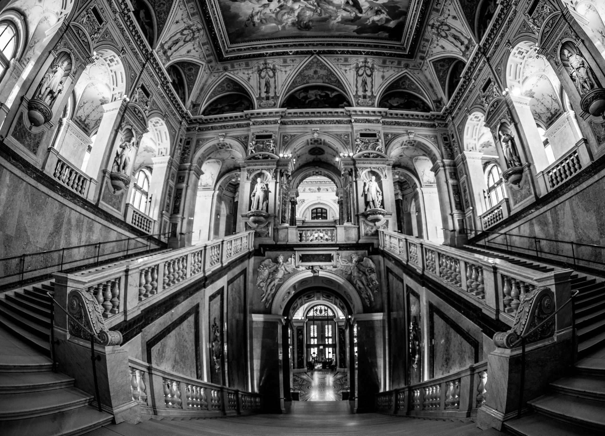 Sony a7R + Sony 16mm F2.8 Fisheye sample photo. Museum photography