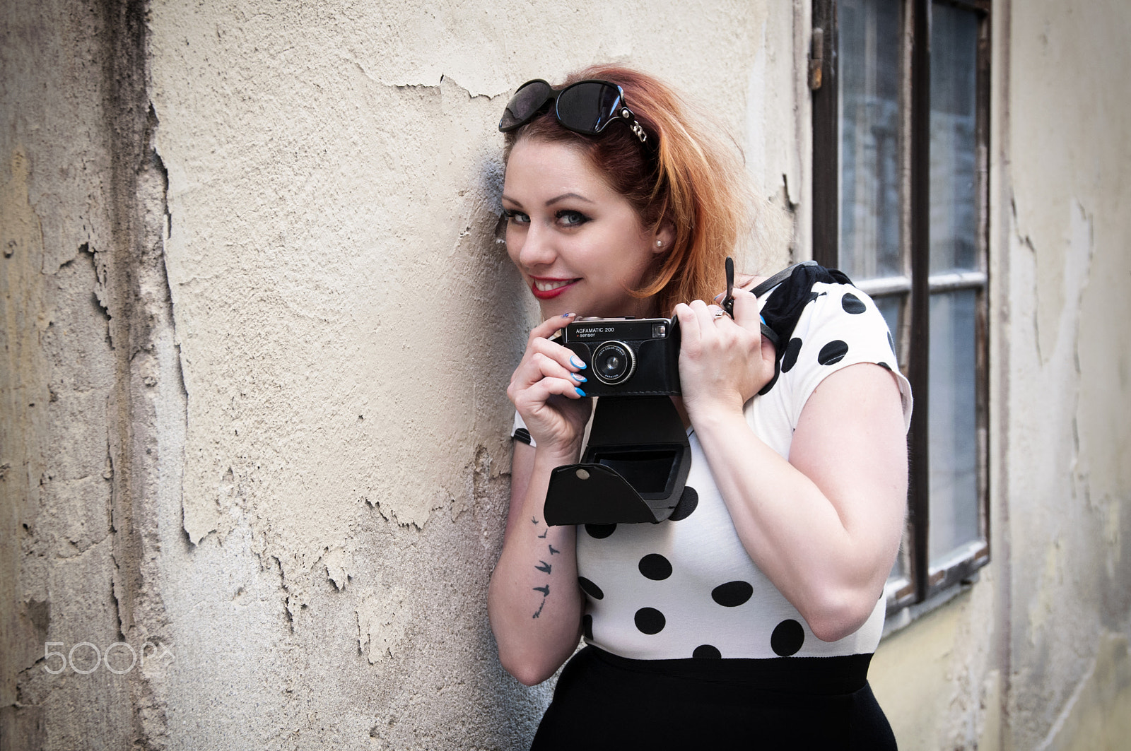 Nikon D300 + Sigma 24-105mm F4 DG OS HSM Art sample photo. Pin up girl photography