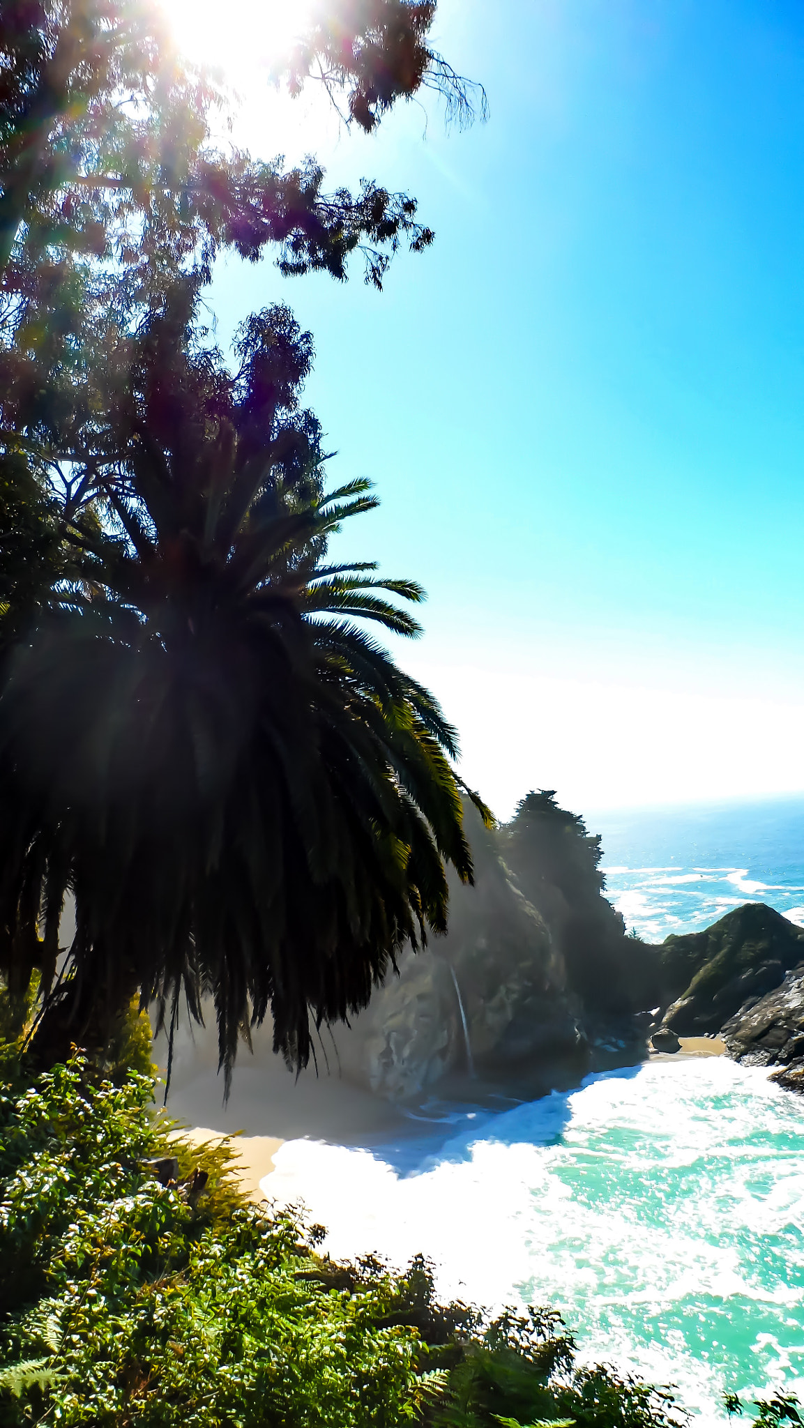 Samsung VLUU SH100, SAMSUNG SH100 sample photo. Mcway falls photography