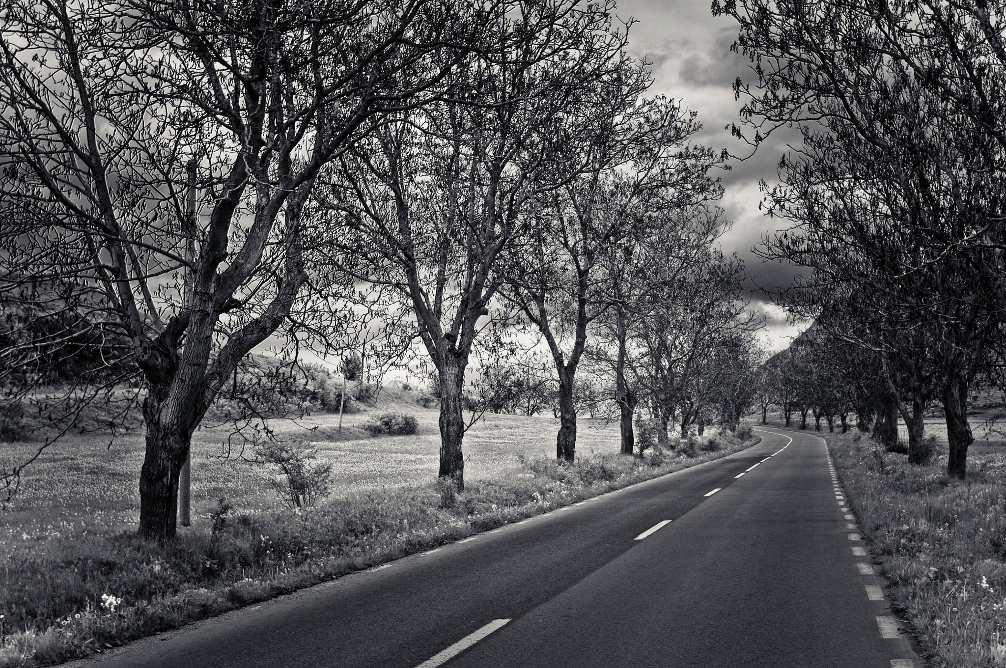 Pentax K-x + A Series Lens sample photo. Road to székelykő photography