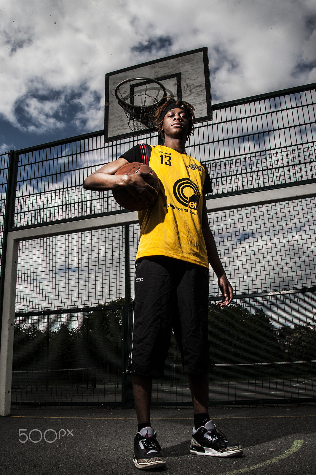 Canon EOS-1D Mark III sample photo. Basketball portrait photography