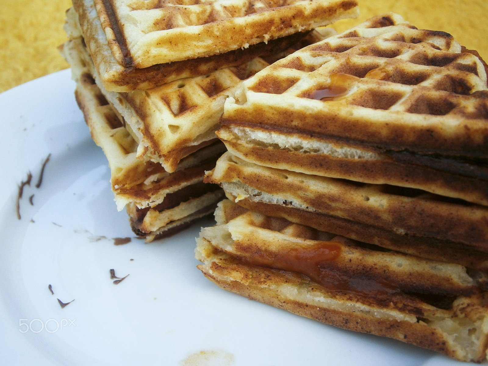 Olympus VG120,D705 sample photo. Waffles photography