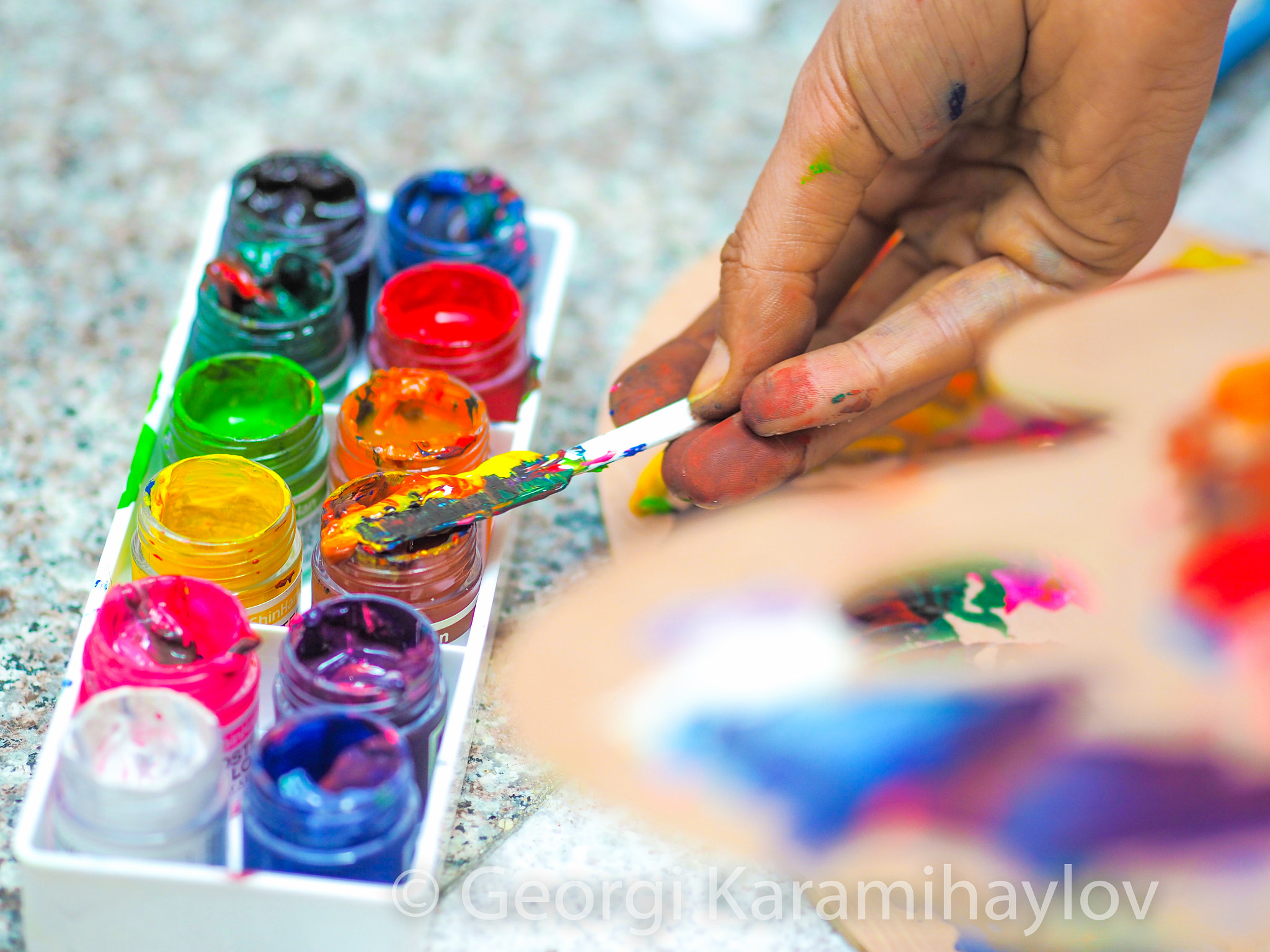Olympus OM-D E-M5 II + Olympus M.Zuiko Digital ED 75mm F1.8 sample photo. Paint it photography