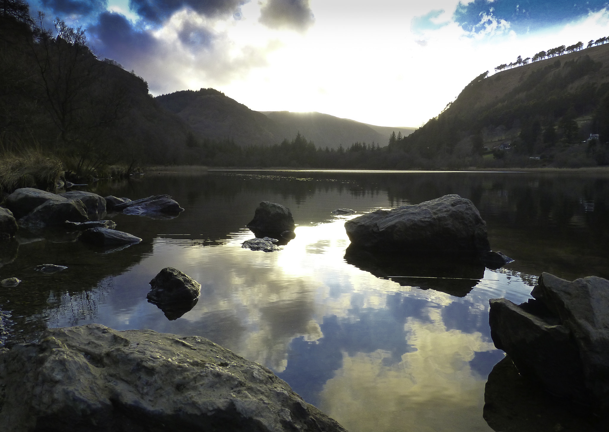 Panasonic Lumix DMC-ZS20 (Lumix DMC-TZ30) sample photo. Glendalough, co. wicklow, ireland. photography