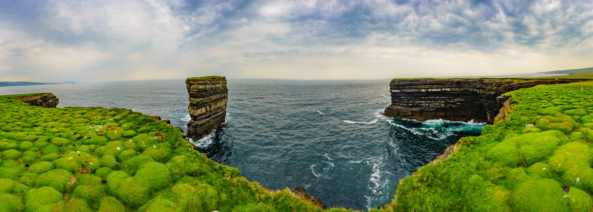 Sony a7 + Sony 20mm F2.8 sample photo. Downpatrick head photography