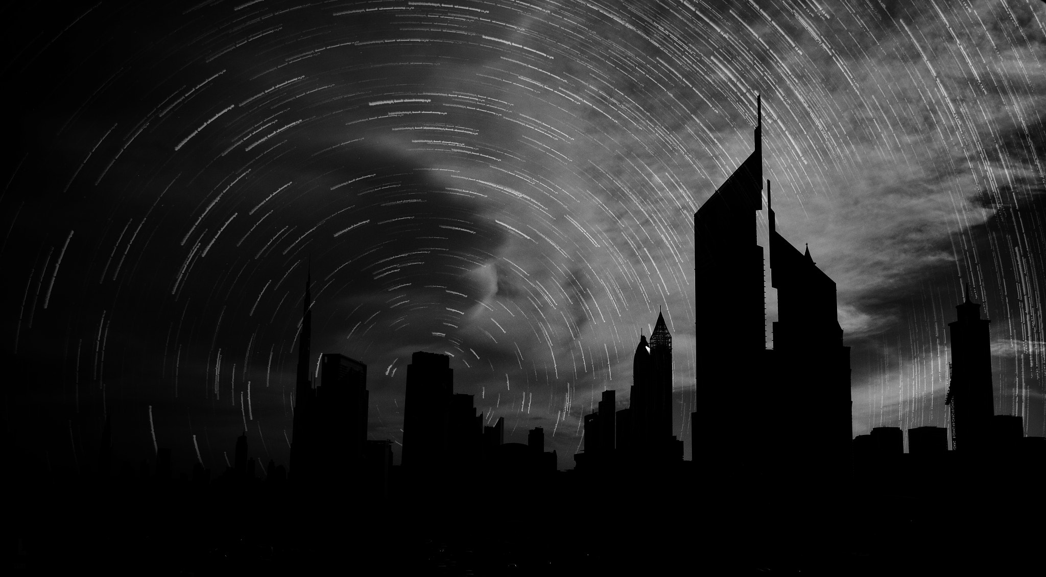 Sigma 18-35mm f/1.8 DC HSM sample photo. Startrails silhouette photography