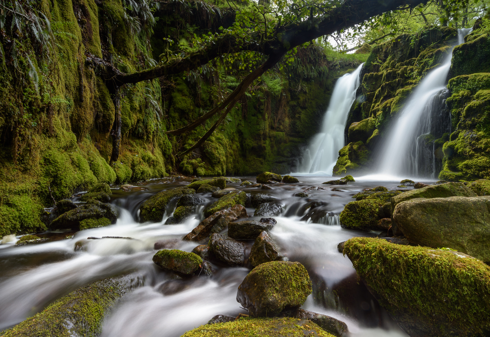 Nikon D4S sample photo. Twin waterfall photography