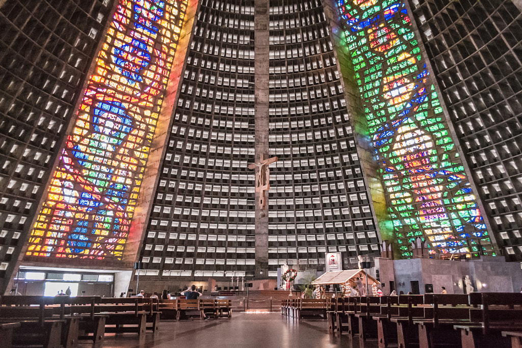 Metropolitan Cathedral of Saint Sebastian - Rio by William Diaz on 500px.com