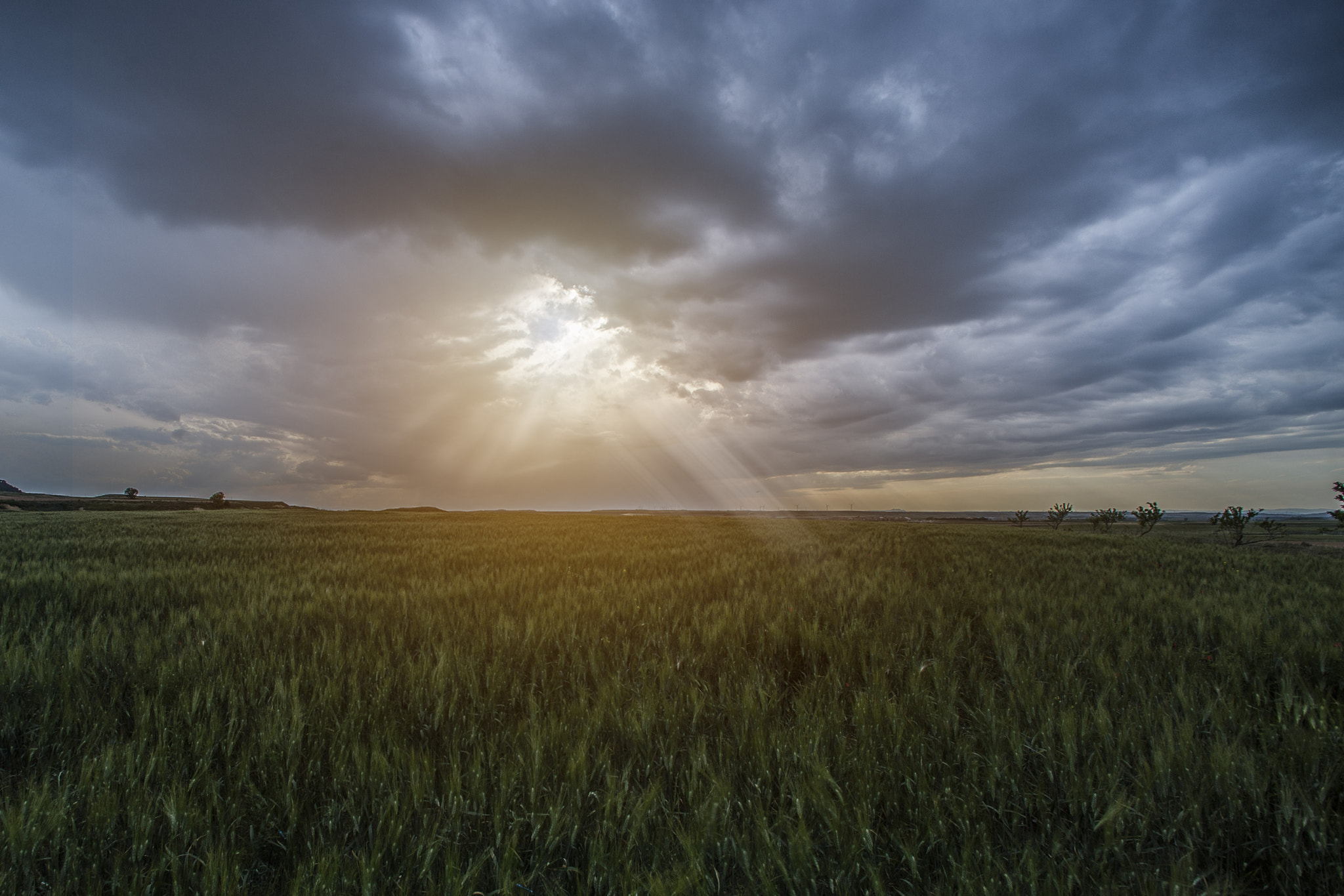 Nikon D4S + Nikon AF Nikkor 14mm F2.8D ED sample photo. ... sol entre nubes ... photography
