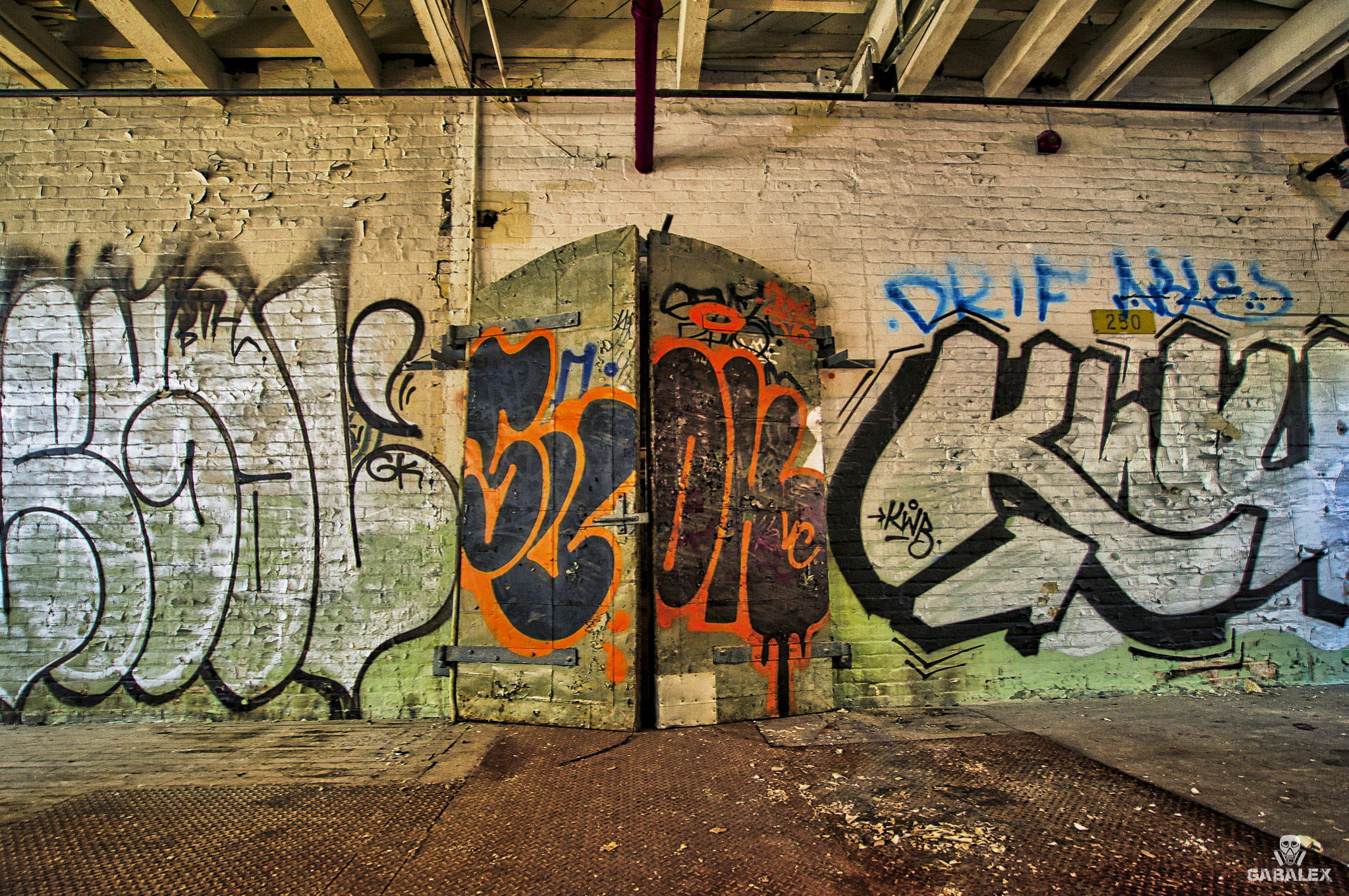 Nikon D700 + Sigma 17-35mm F2.8-4 EX Aspherical sample photo. Industrial doors photography