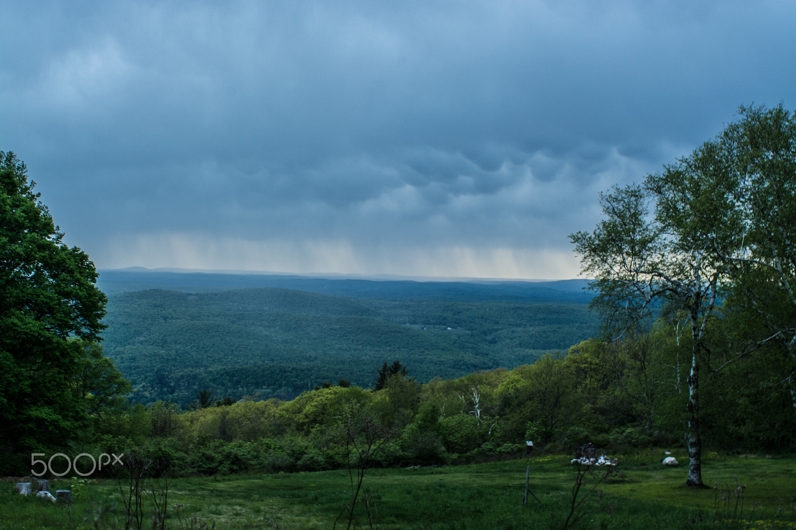 Nikon D7100 + AF Nikkor 28mm f/2.8 sample photo. Raining far away!!! photography