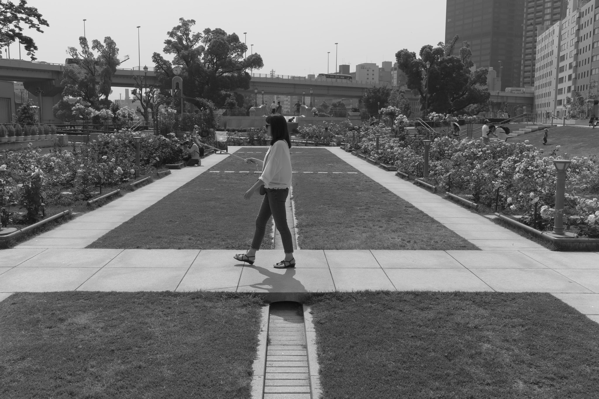Leica M-Monochrom sample photo. Selfie photography